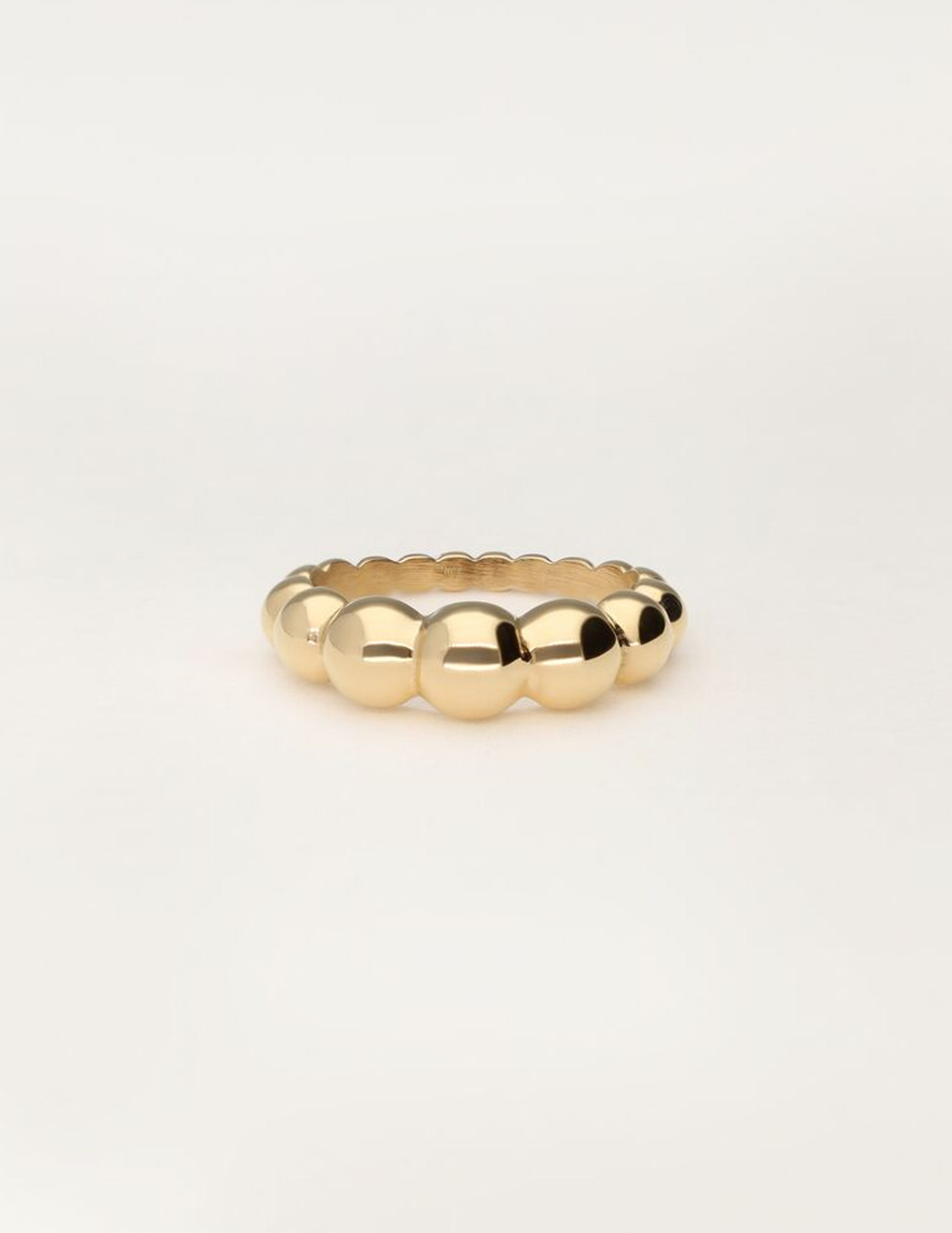 My Jewellery Bold ring met bubbel MJ11538 Goud
