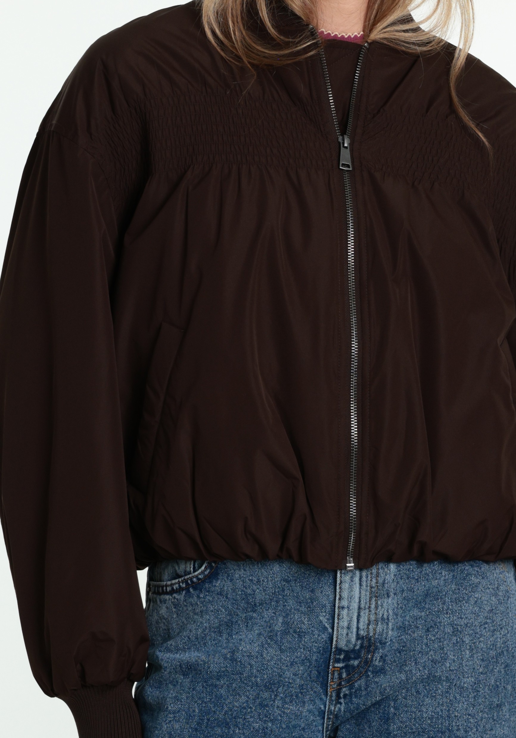 Kaffe Clothing Bomberjack Arlette 10511858 Donker bruin