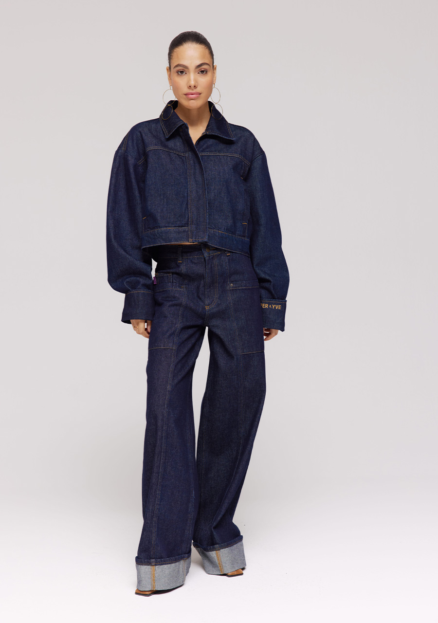 Harper & Yve Jeans Madelynn DW25Z110 Donker blauw