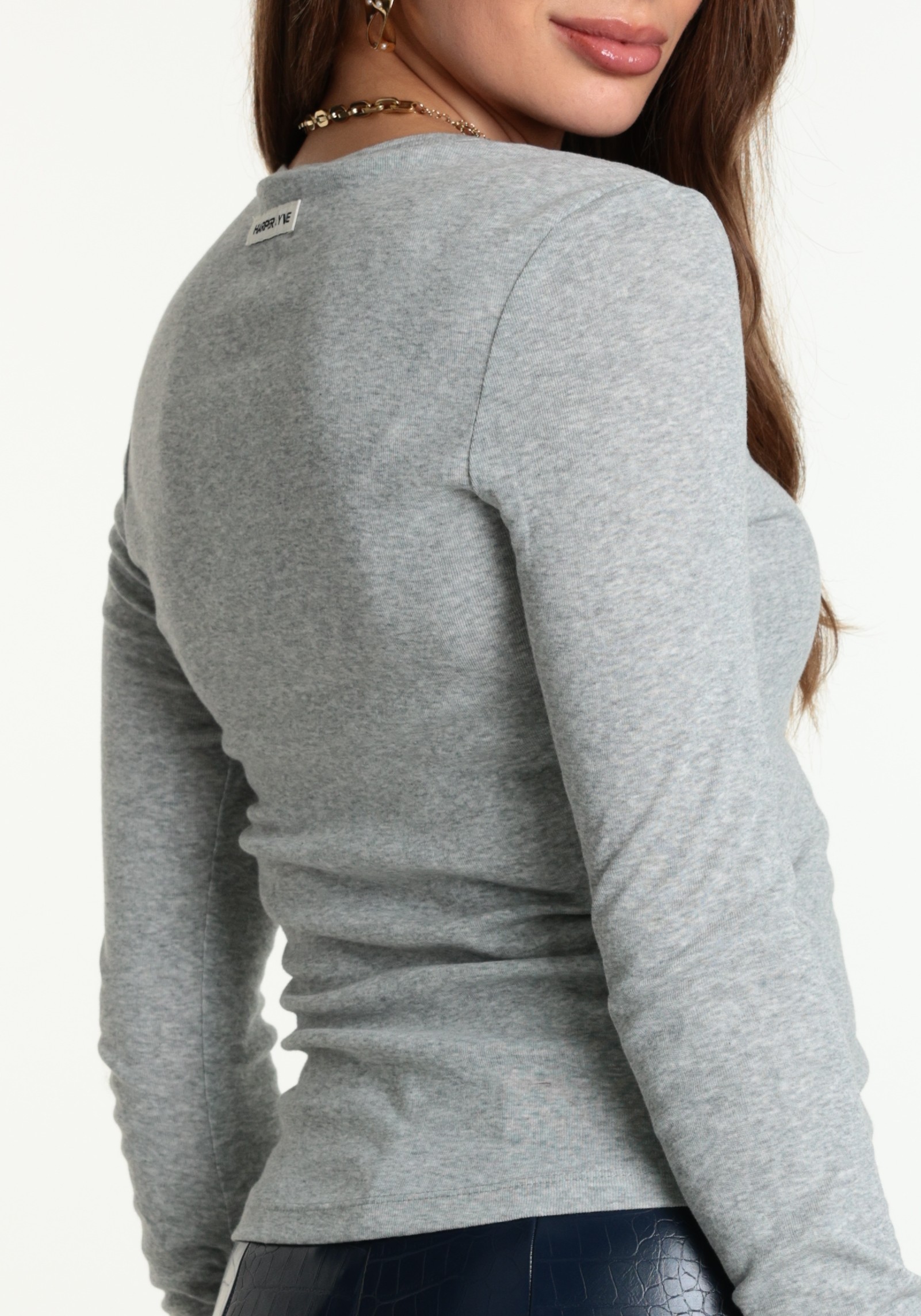 Harper & Yve Top Jason AW6P620 Licht grijs
