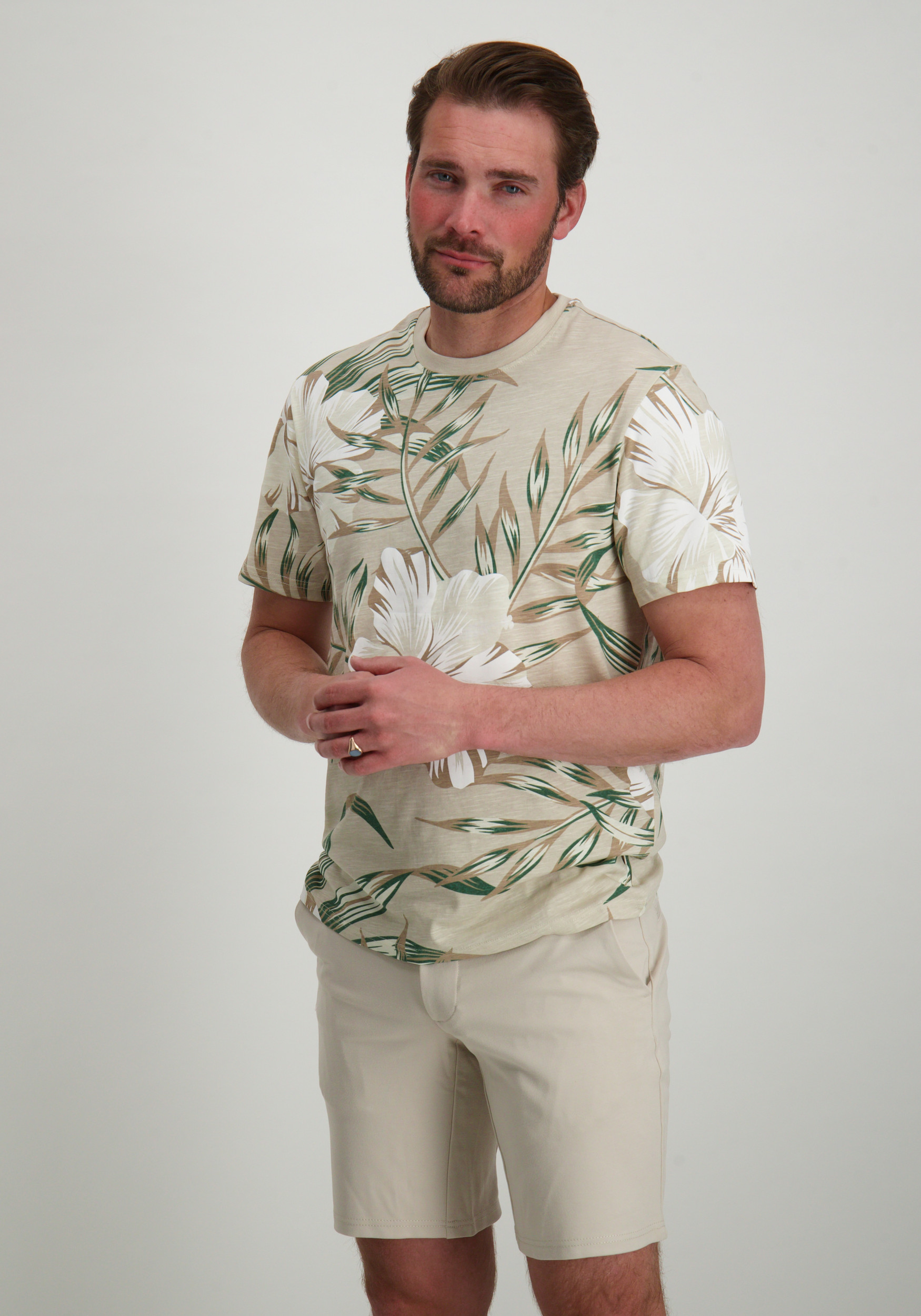 ONLY & SONS T-shirt Klop 22022164 Bruin