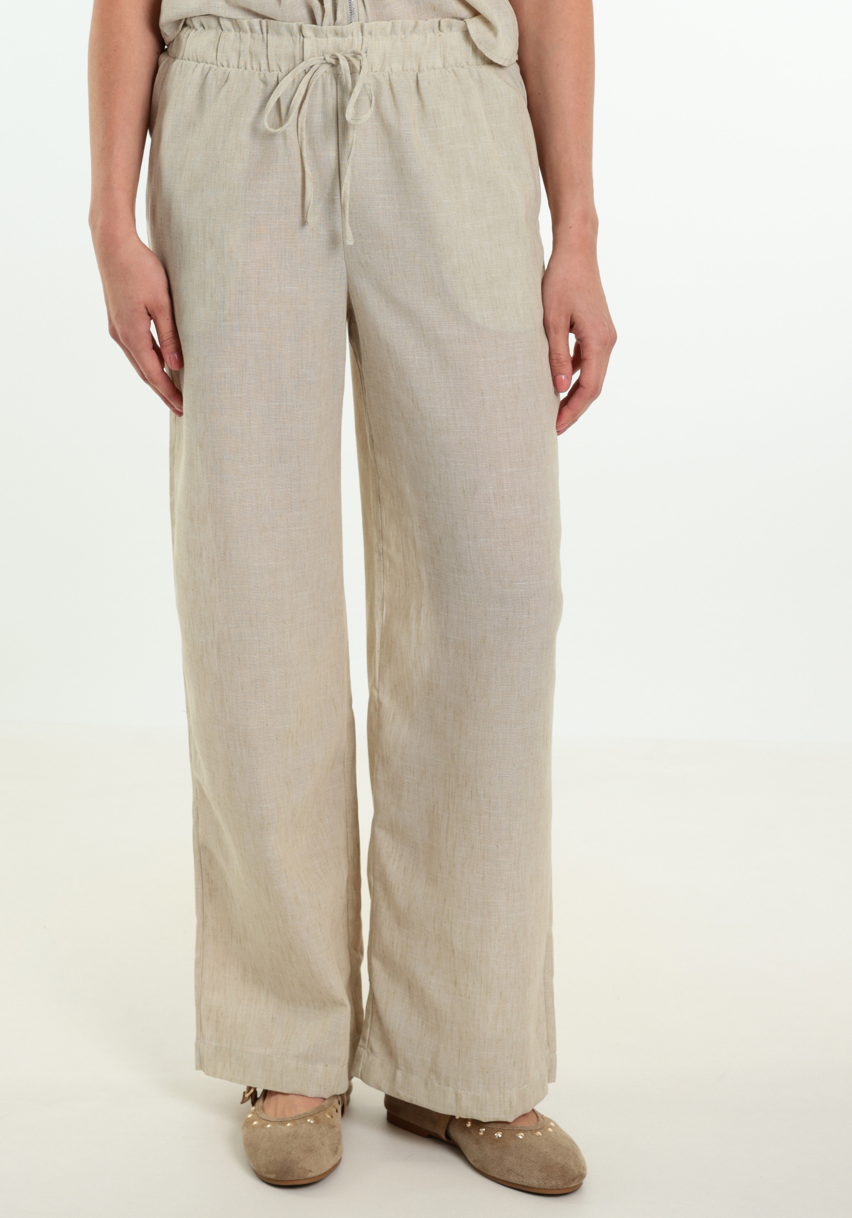 VERO MODA Broek Charline 10350442 Zand