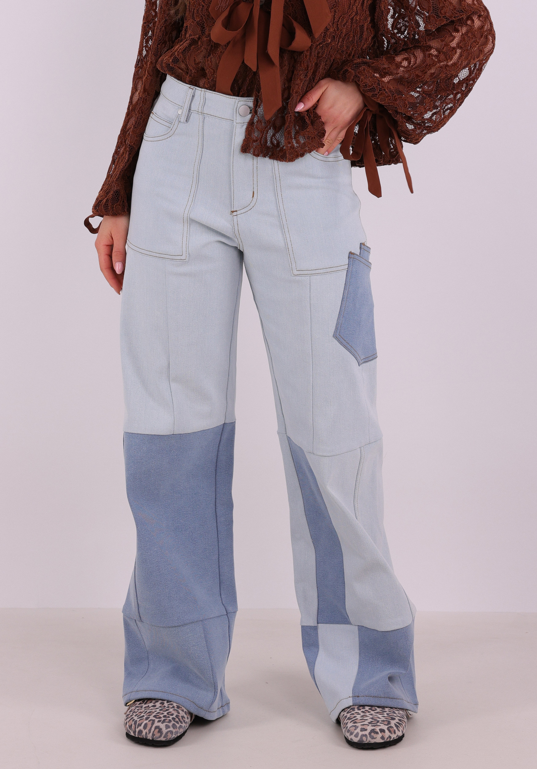 Studio Amaya Jeans Jax Blauw