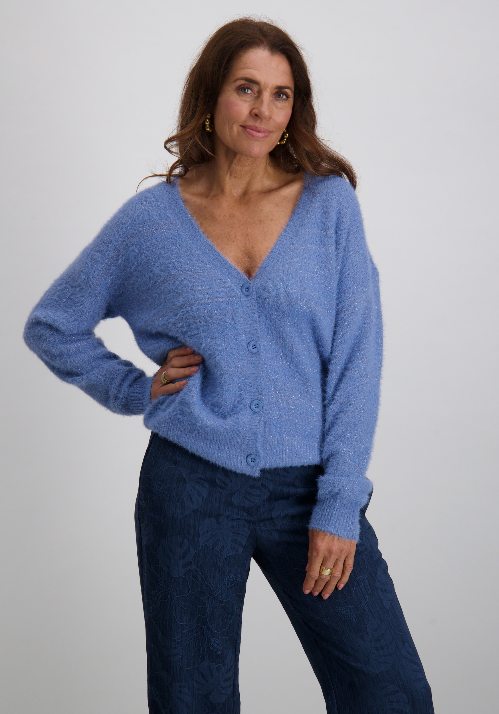 Zoso Vest 254Patty Blauw