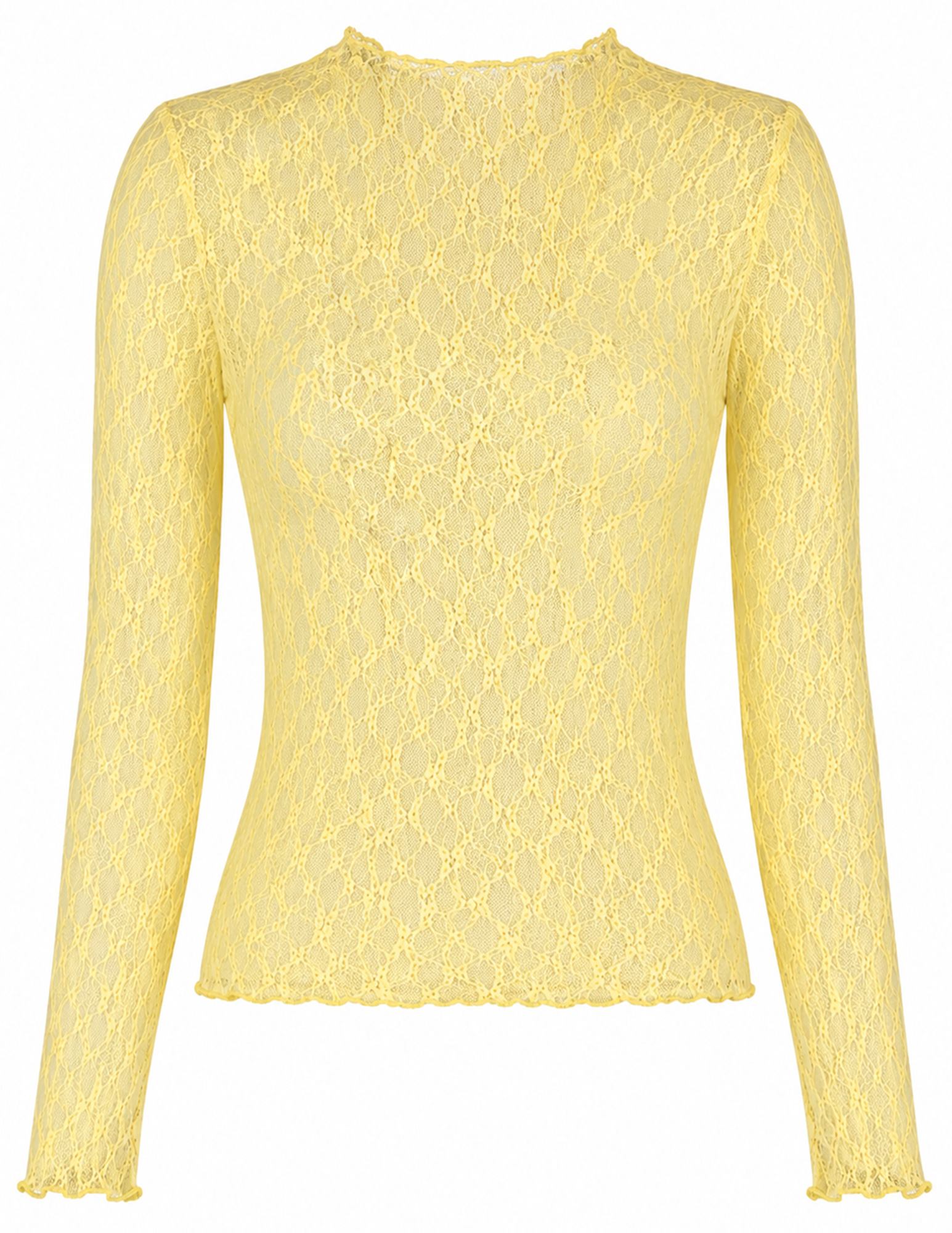 BELIEVE Top Lace B-92120-TOP Geel