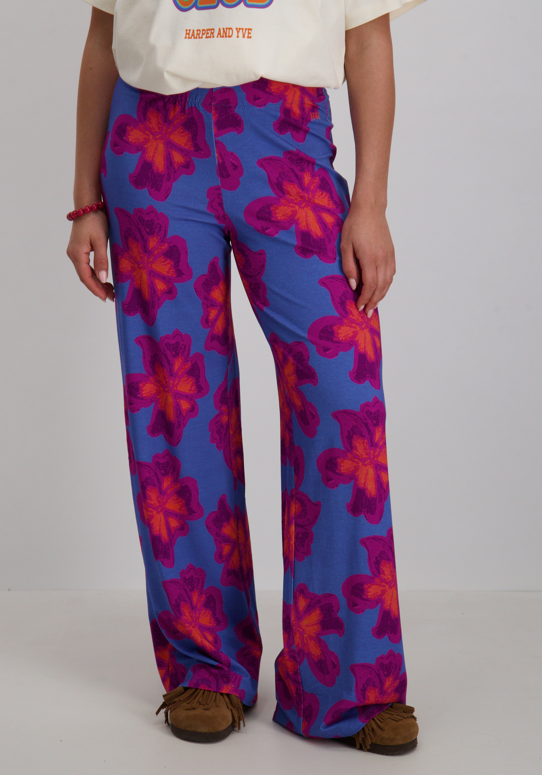 Harper & Yve Broek Jane AW25T102 Blauw