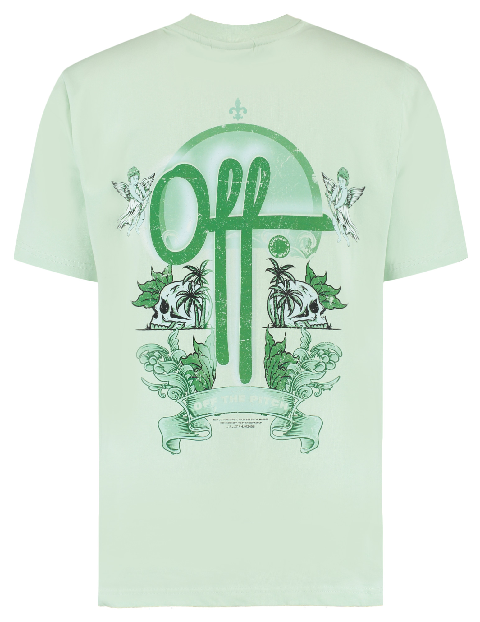 Off The Pitch T-shirt Higher purpose otp251030 Licht groen