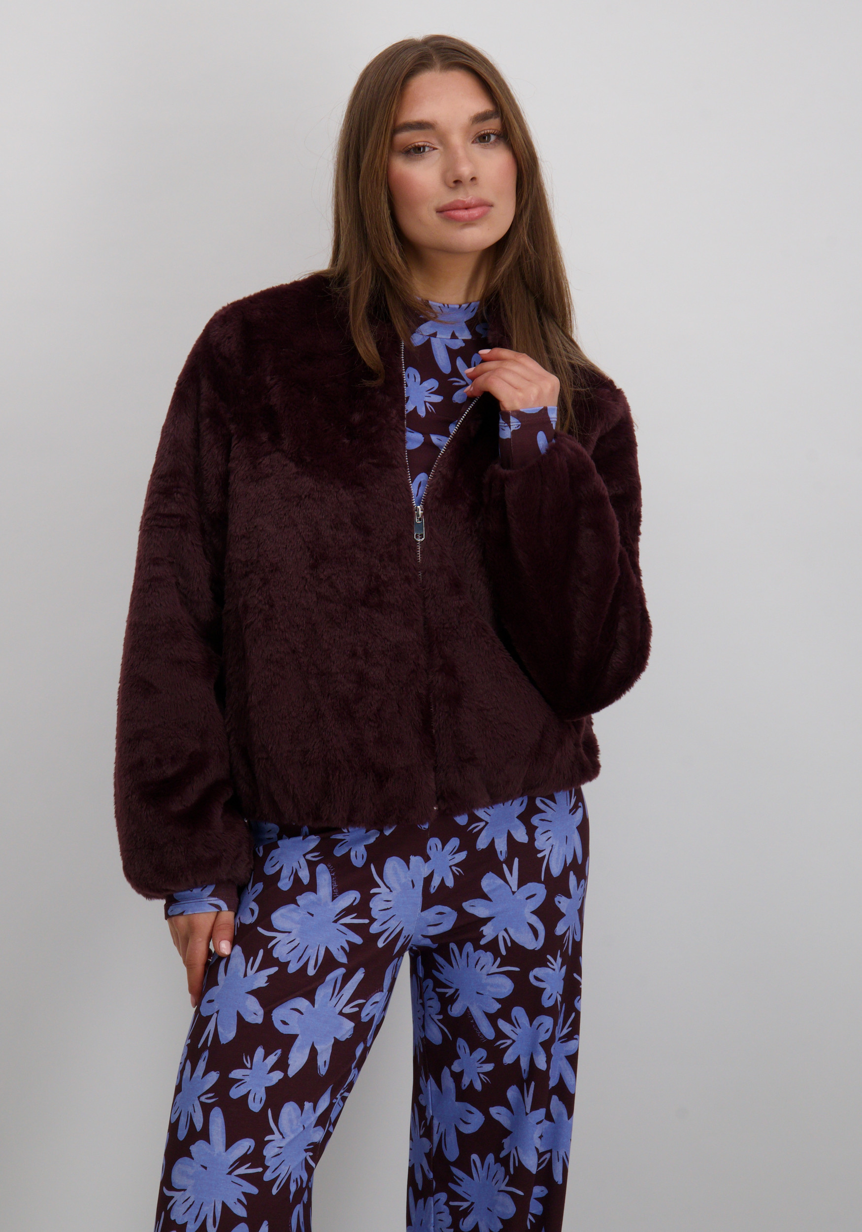 Vero moda bomberjacket Sonjaliga 10331291 Bordeaux