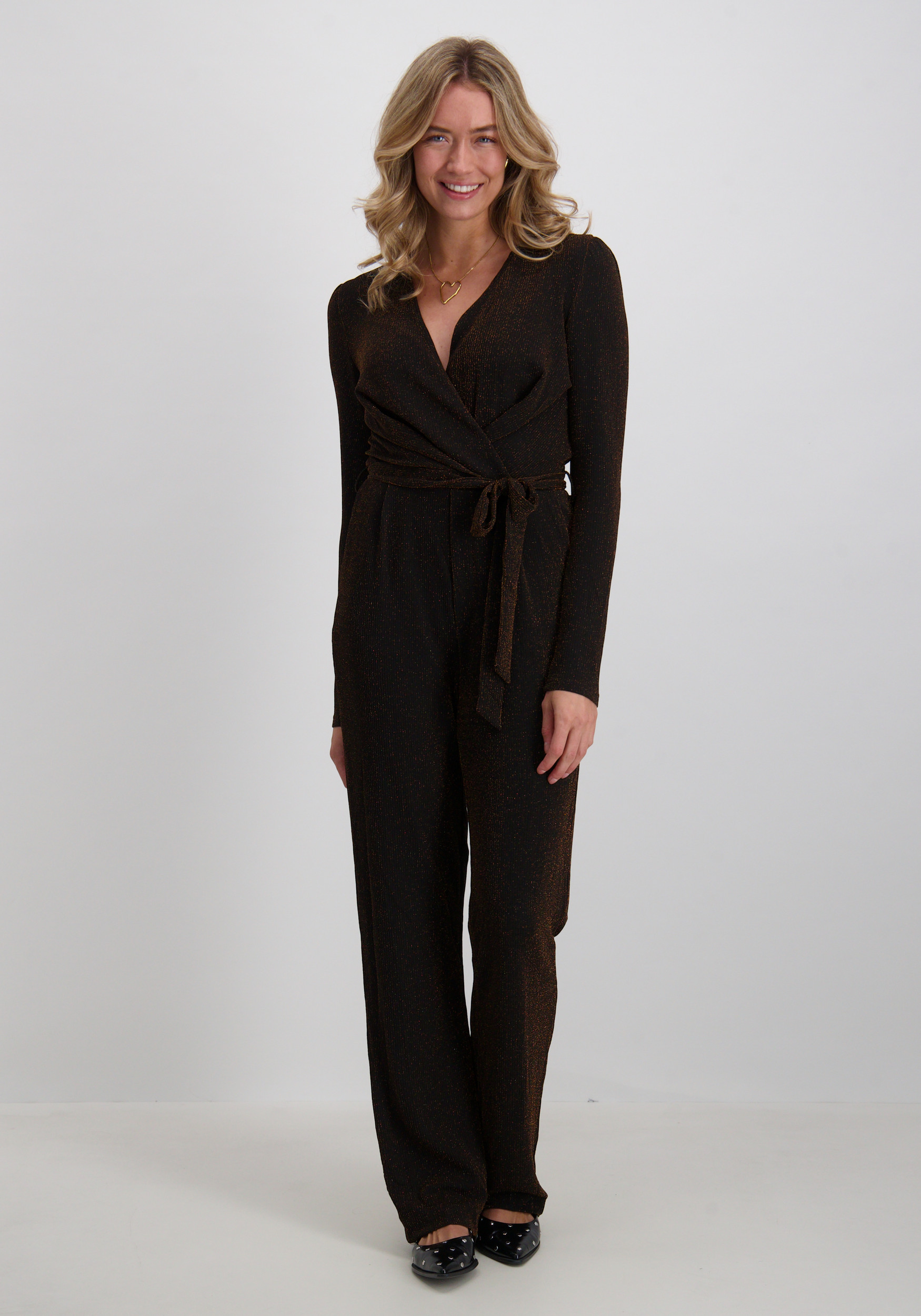 Lofty Manner Jumpsuit Mavis QK405 Bruin