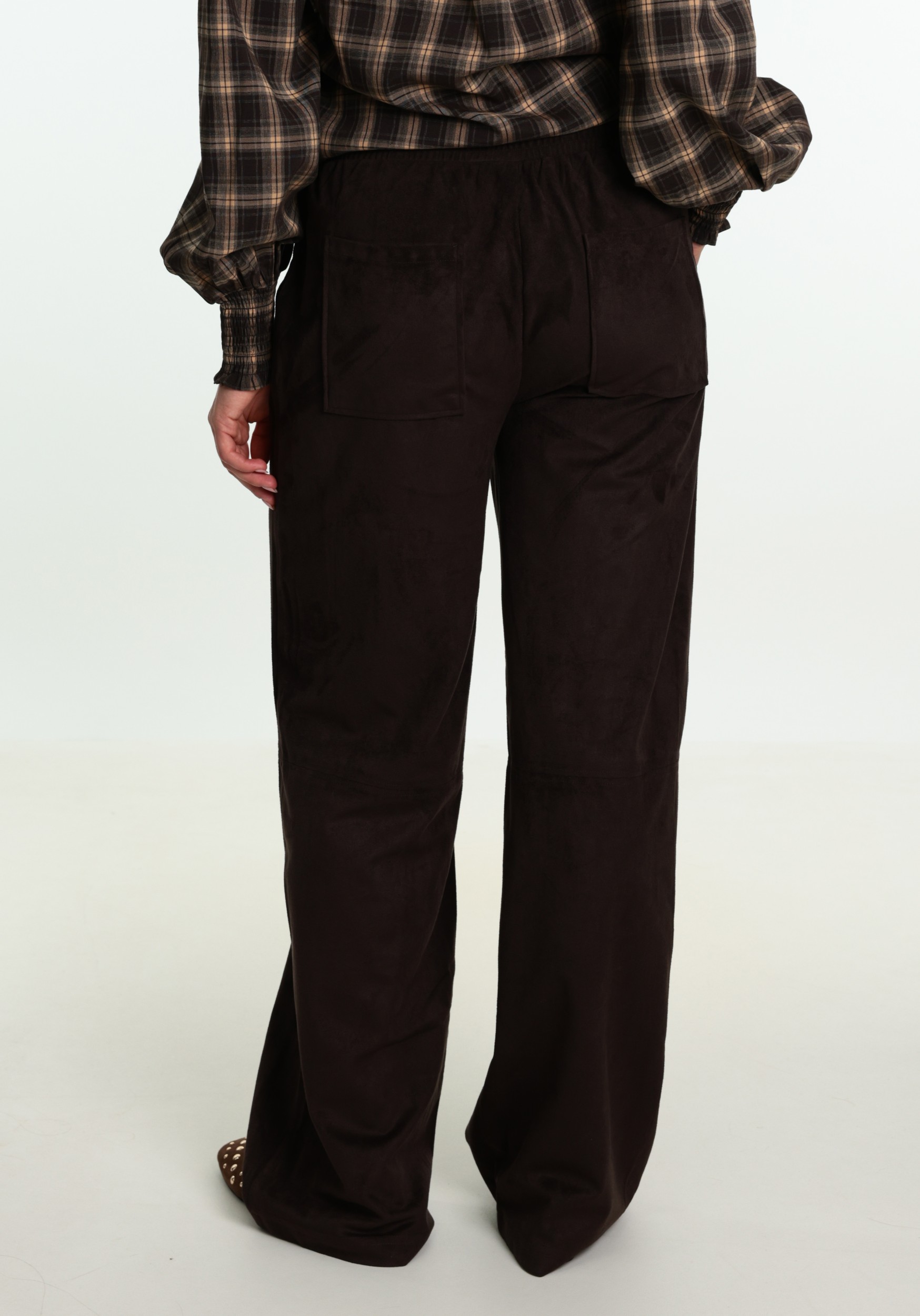 FREE|QUENT Broek Mimi 212411 Donker bruin