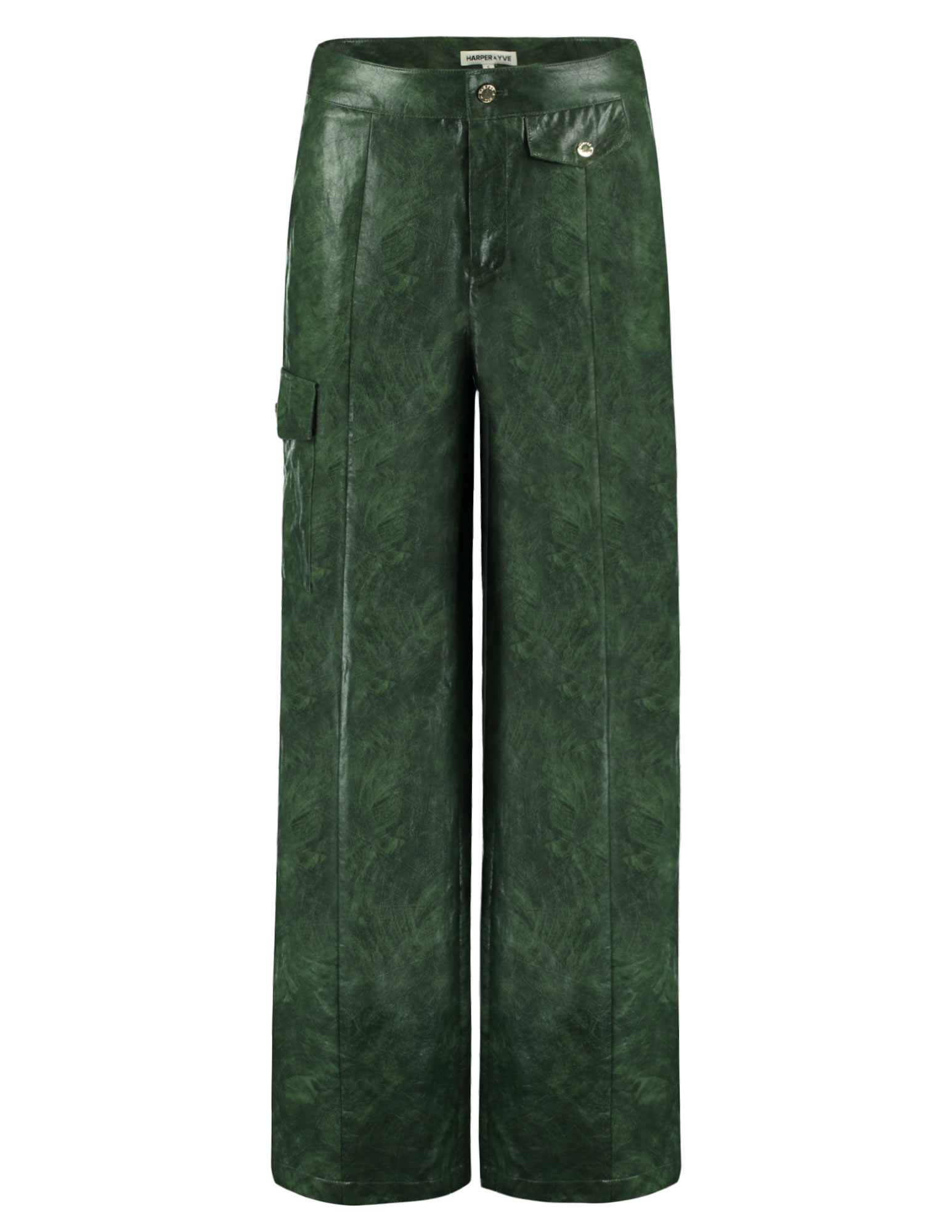 Harper & Yve Broek Bodi SS6N100 Donker groen