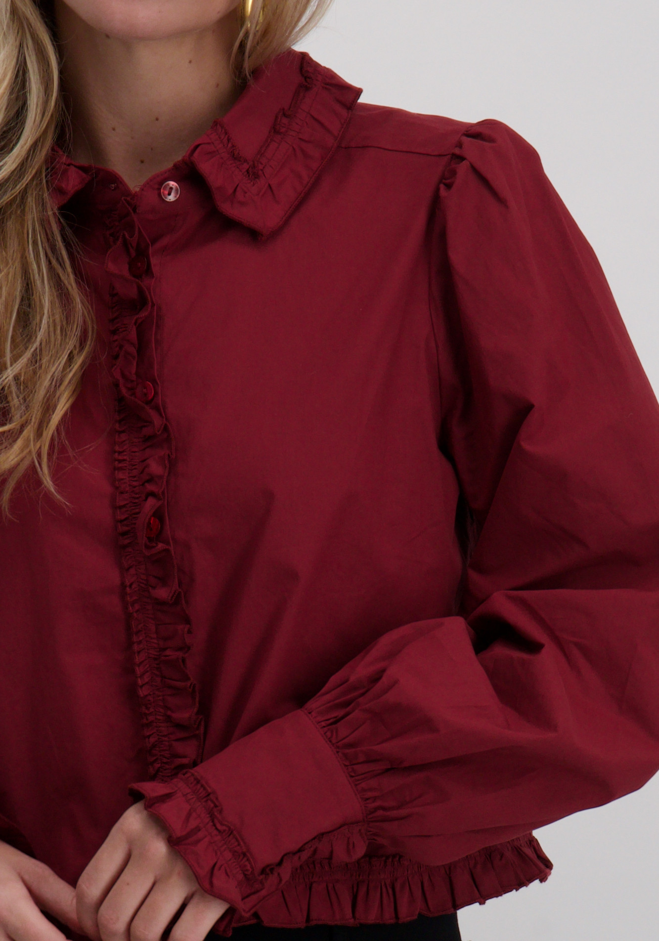 Harper & Yve Blouse Ellie AW25P603 Bordeaux