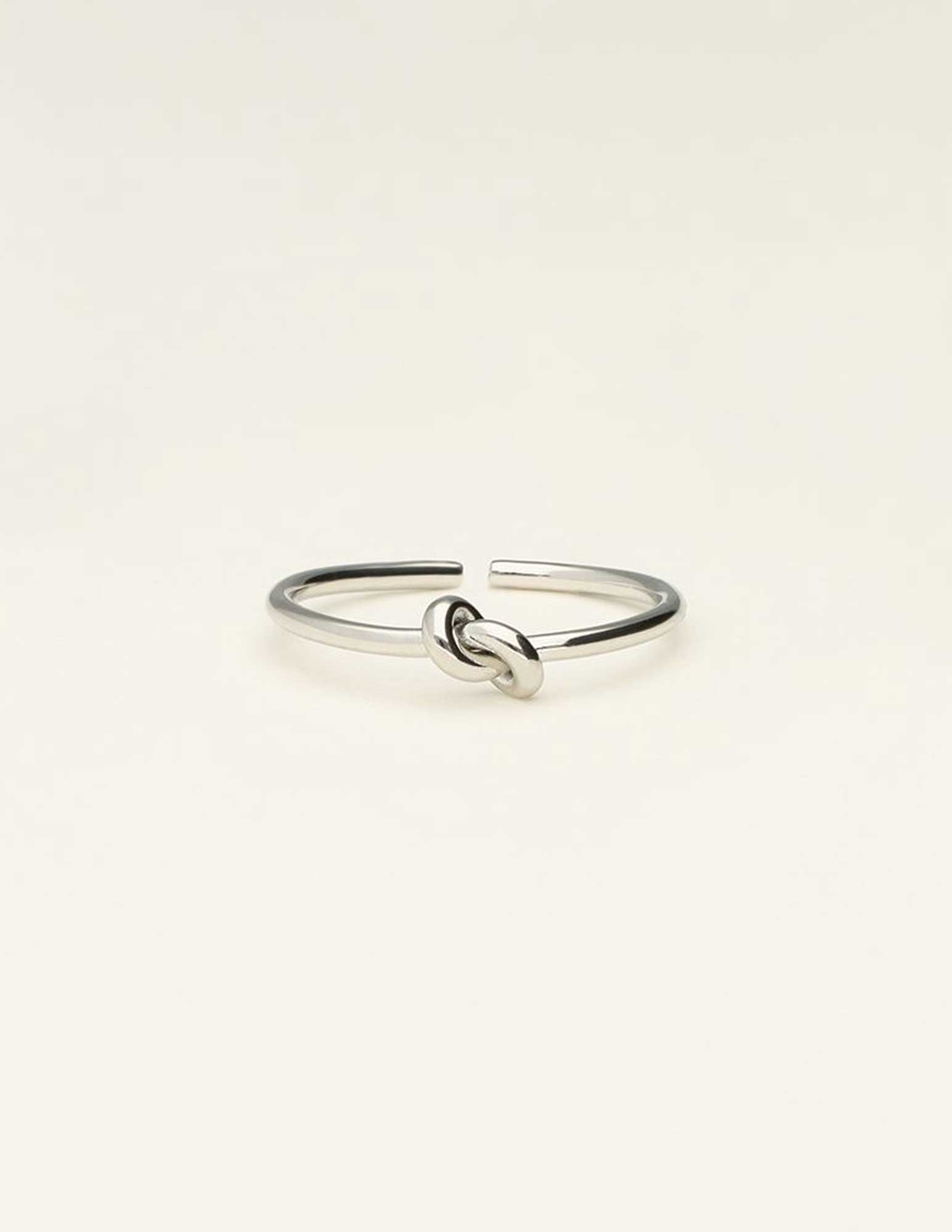 My Jewellery Ring met knoop MJ09323 Zilver