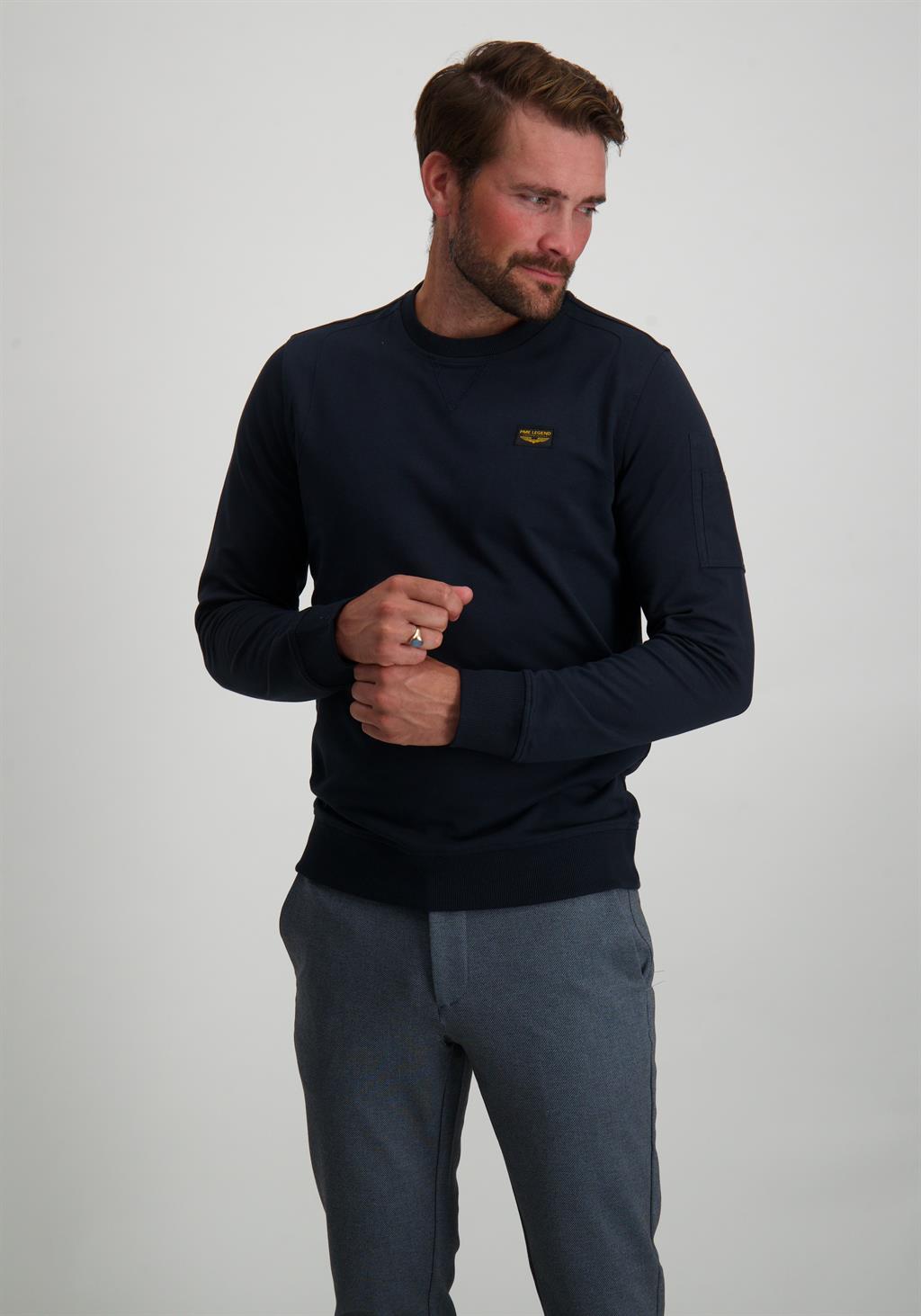 PME Legend Sweater Airstrip PLS0000431 Blauw