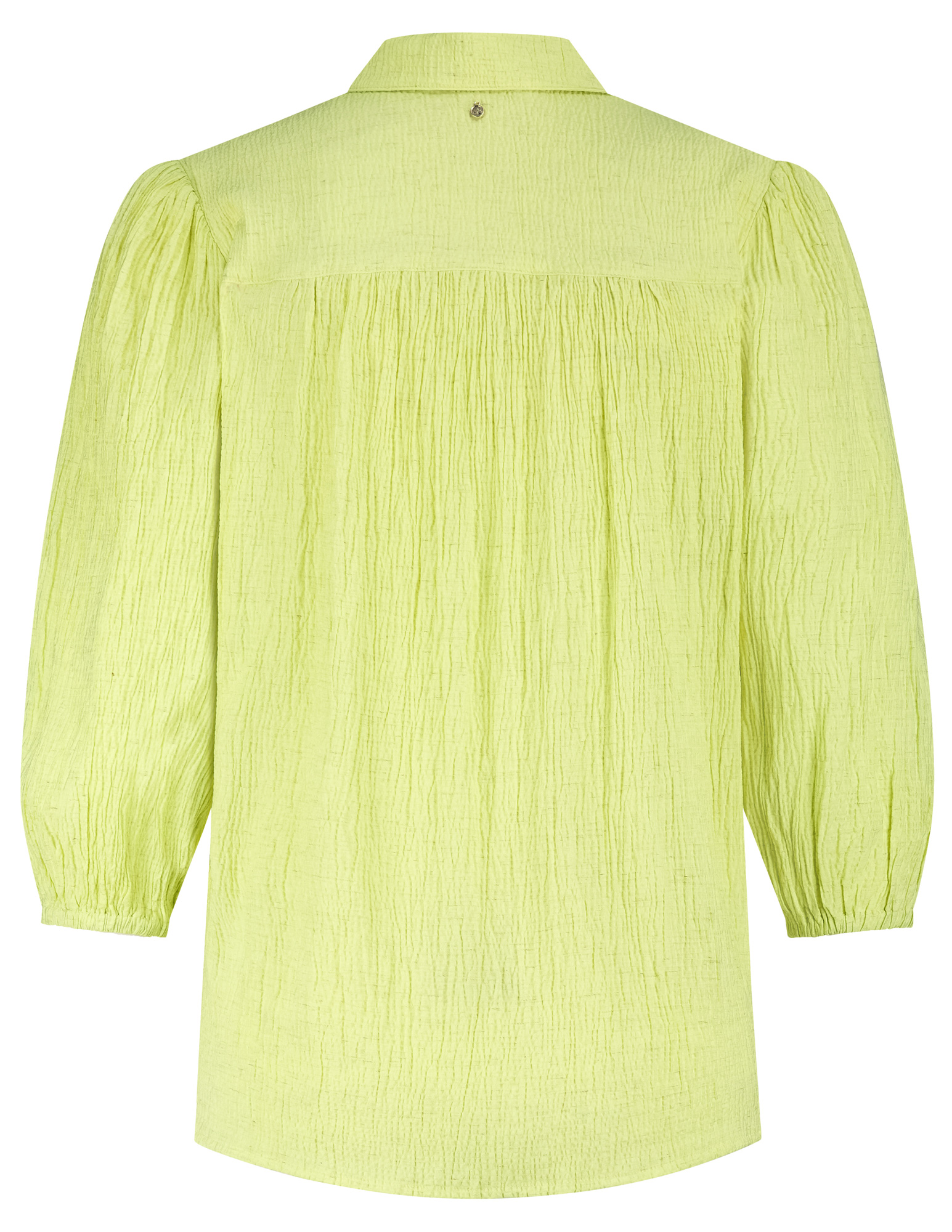 Tramontana Blouse Creased puff-sleeve C30-19-301 Groen