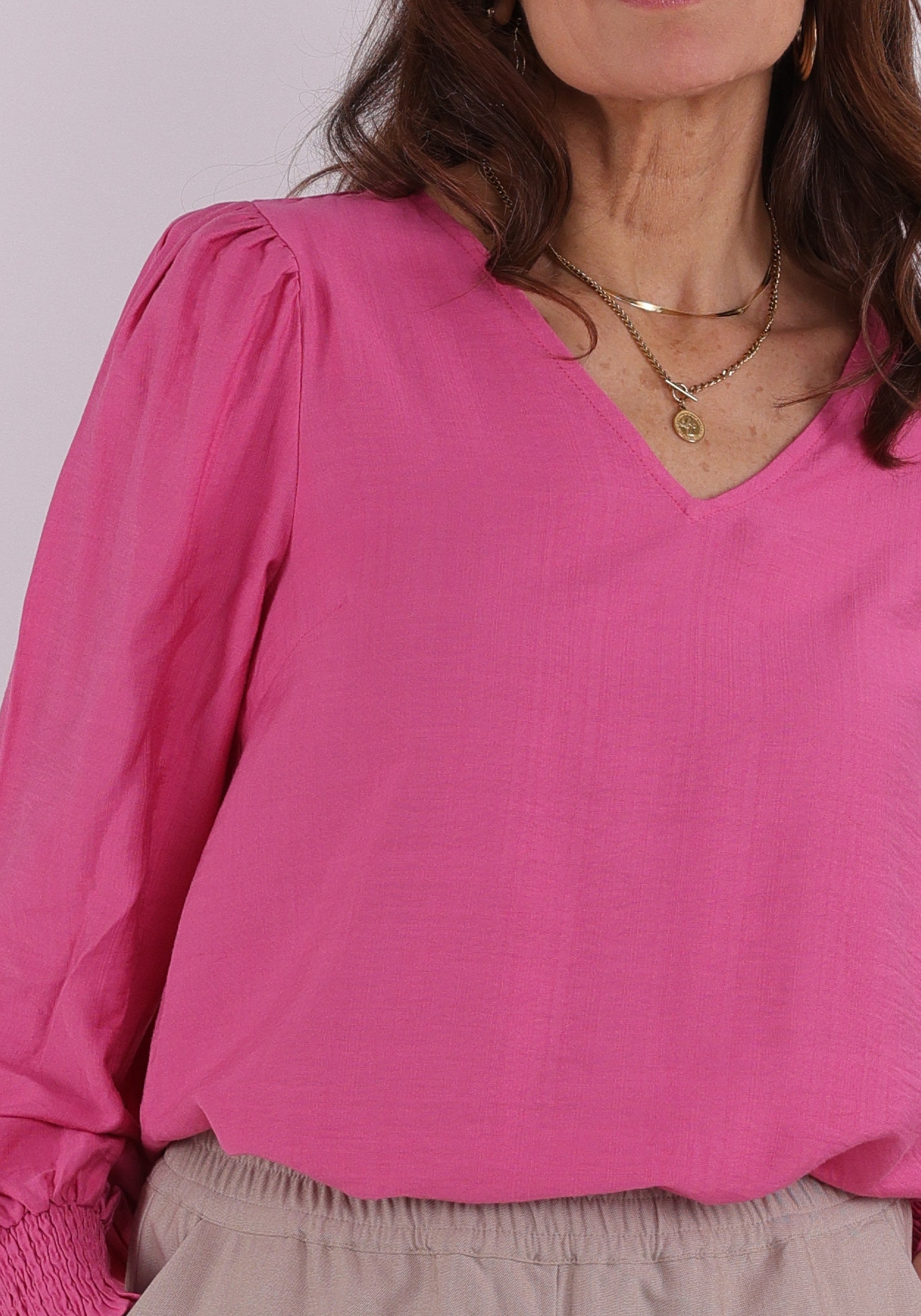 Kaffe Clothing Blouse Lufia 10511104 Rose