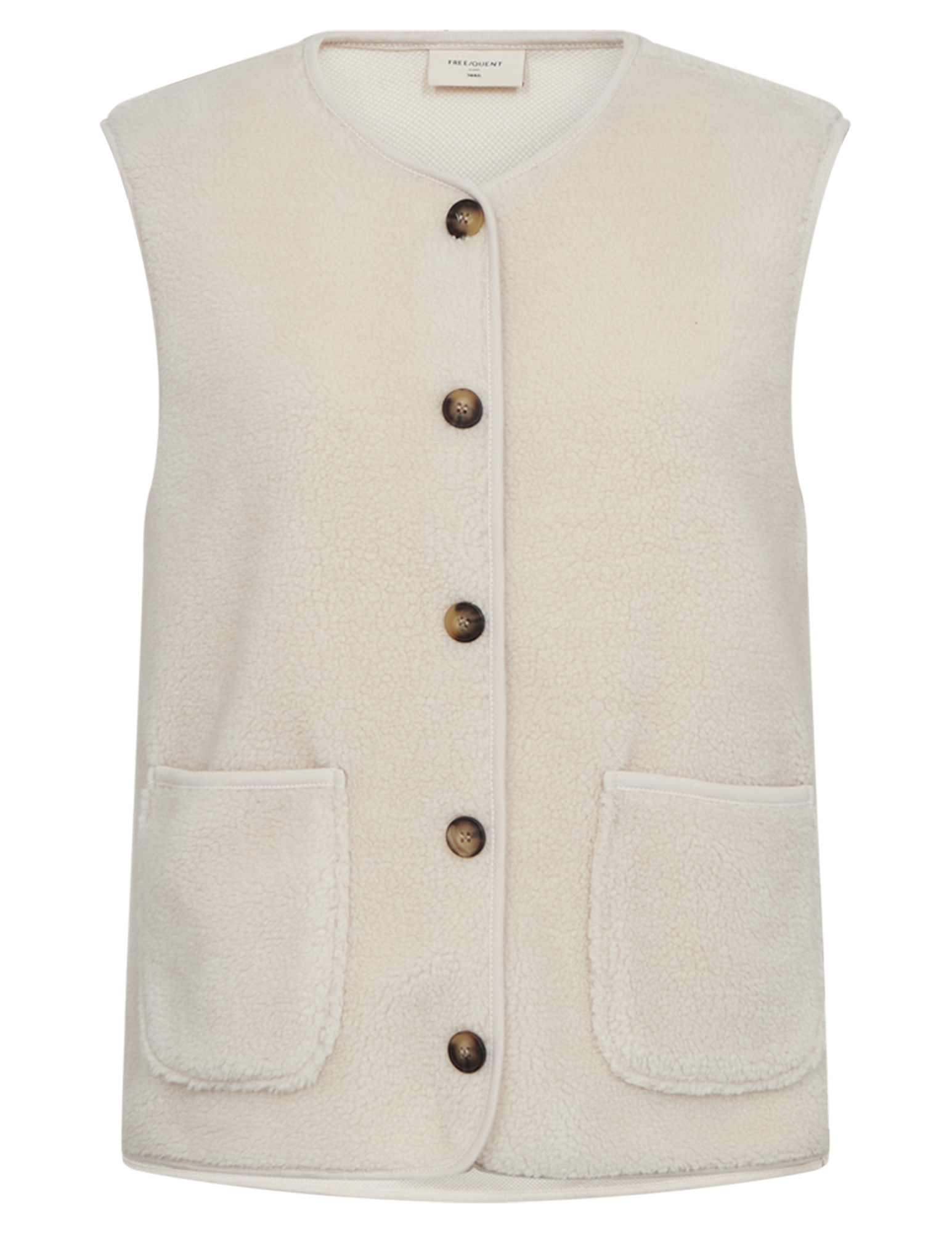 FREE|QUENT Gilet 207624 Beige