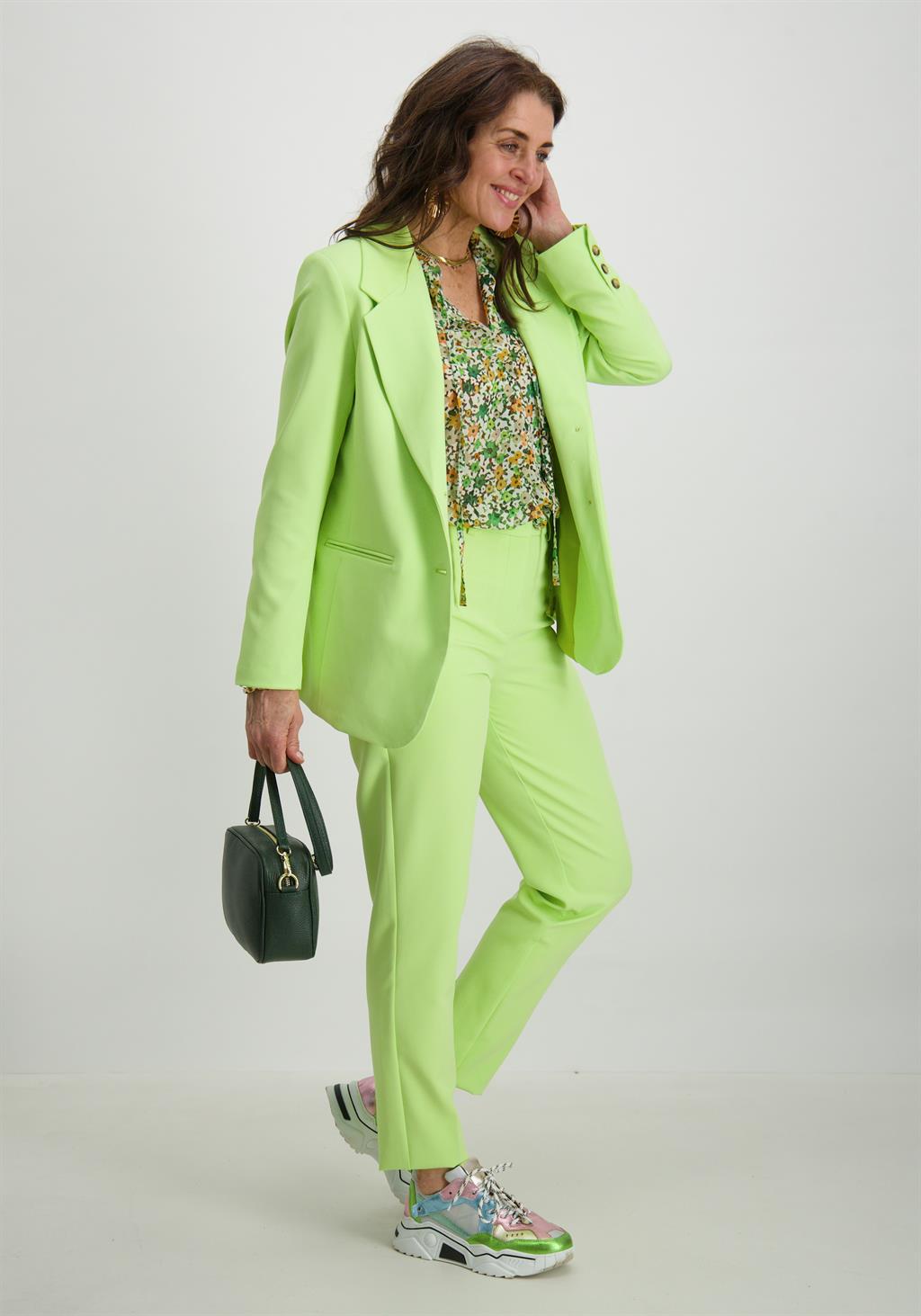 Geisha Broek 41111-32 Licht groen