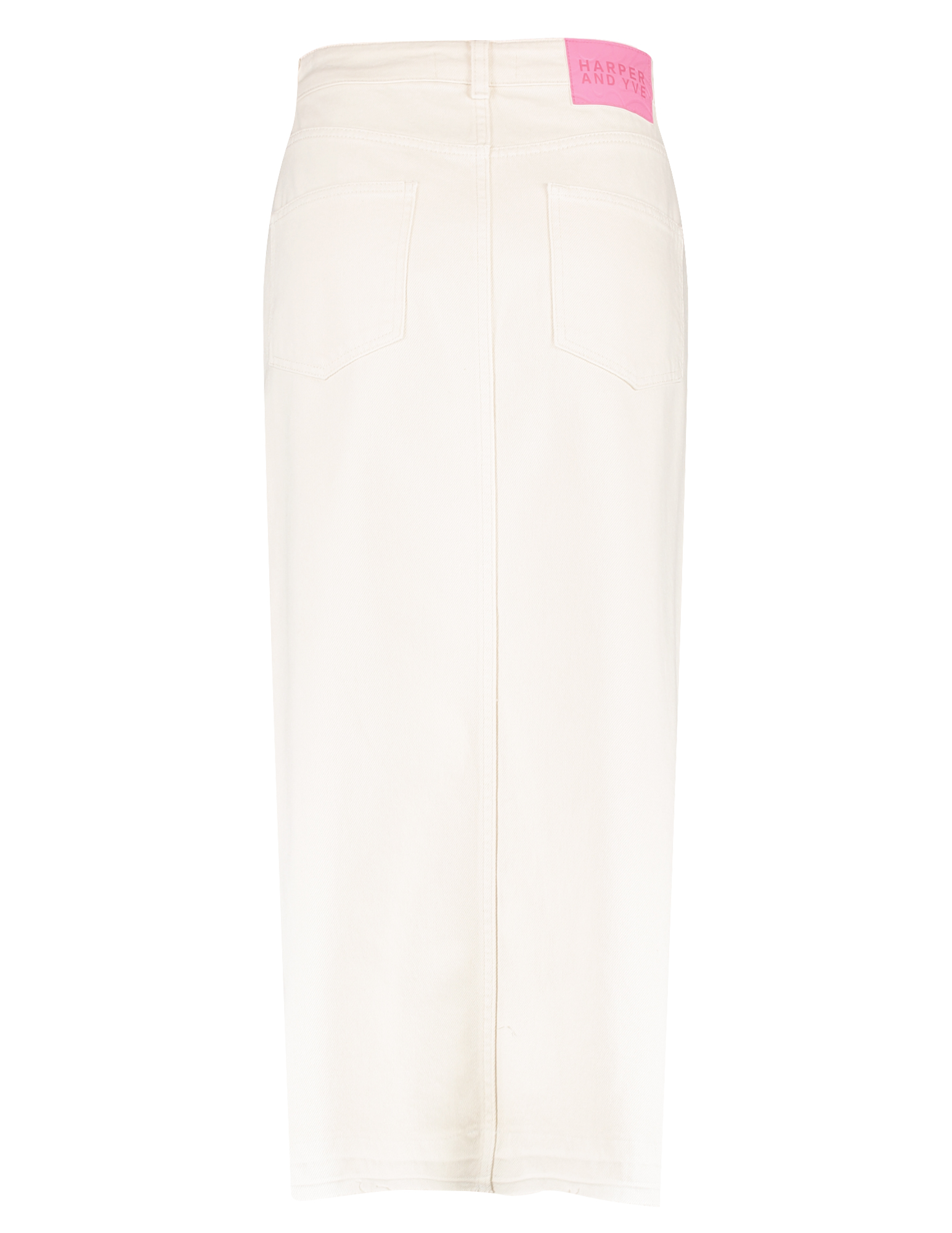 Harper & Yve Denim rok Yve HS24X002 Wolwit-ecru