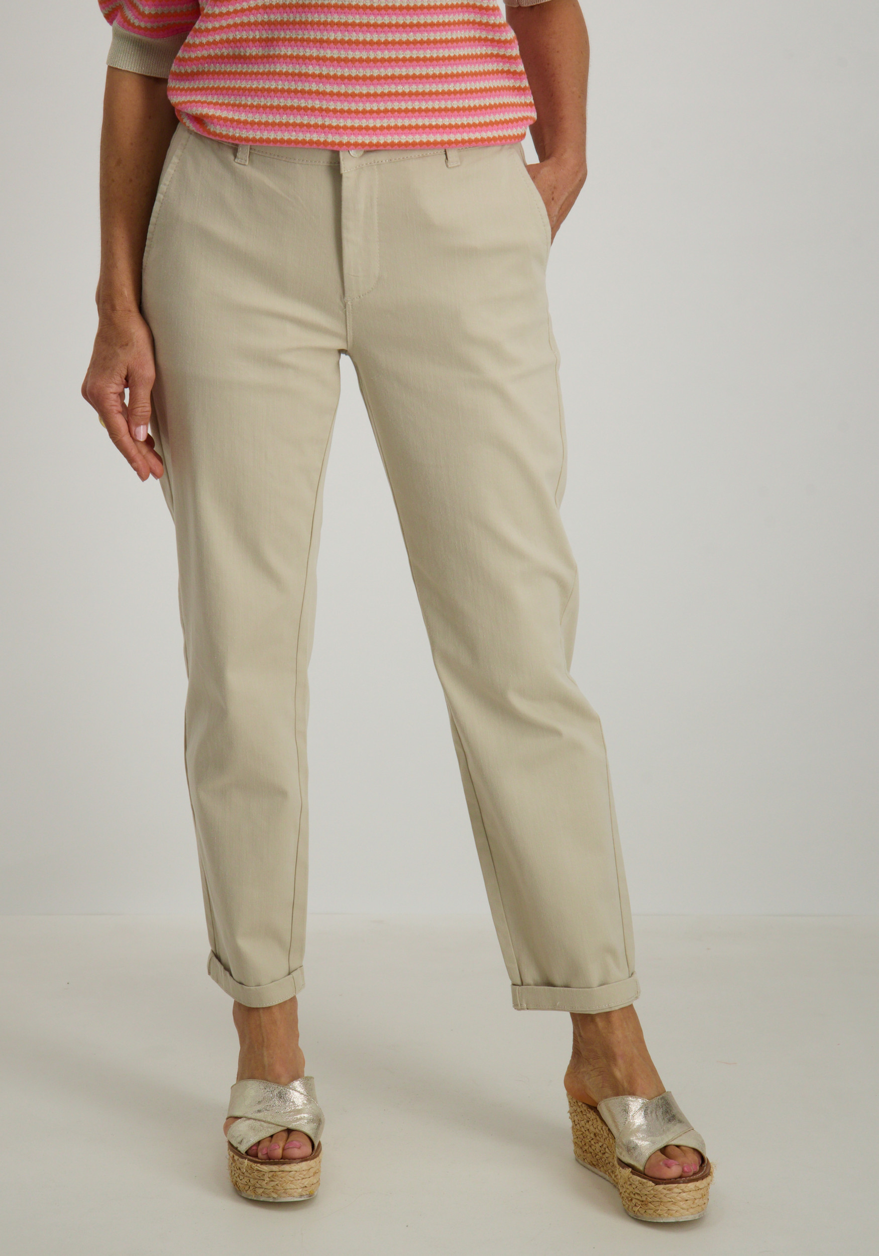 Para Mi Broek Cindy SS252.256342 Khaki