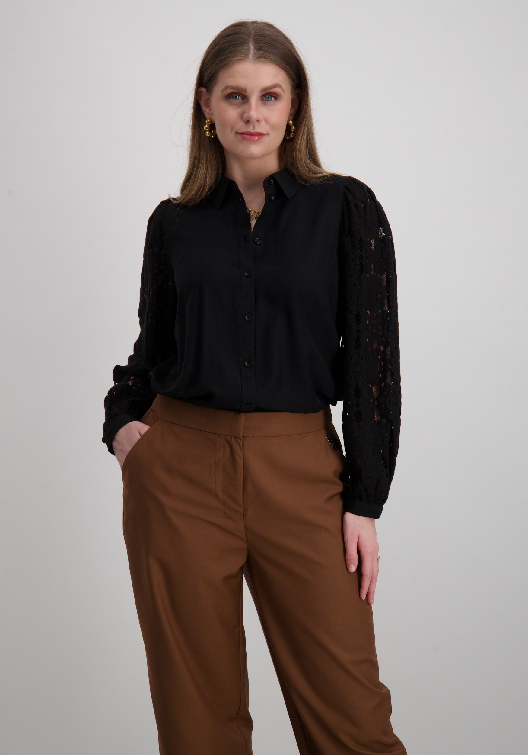 Vero moda Blouse Fabena 10332693 Zwart