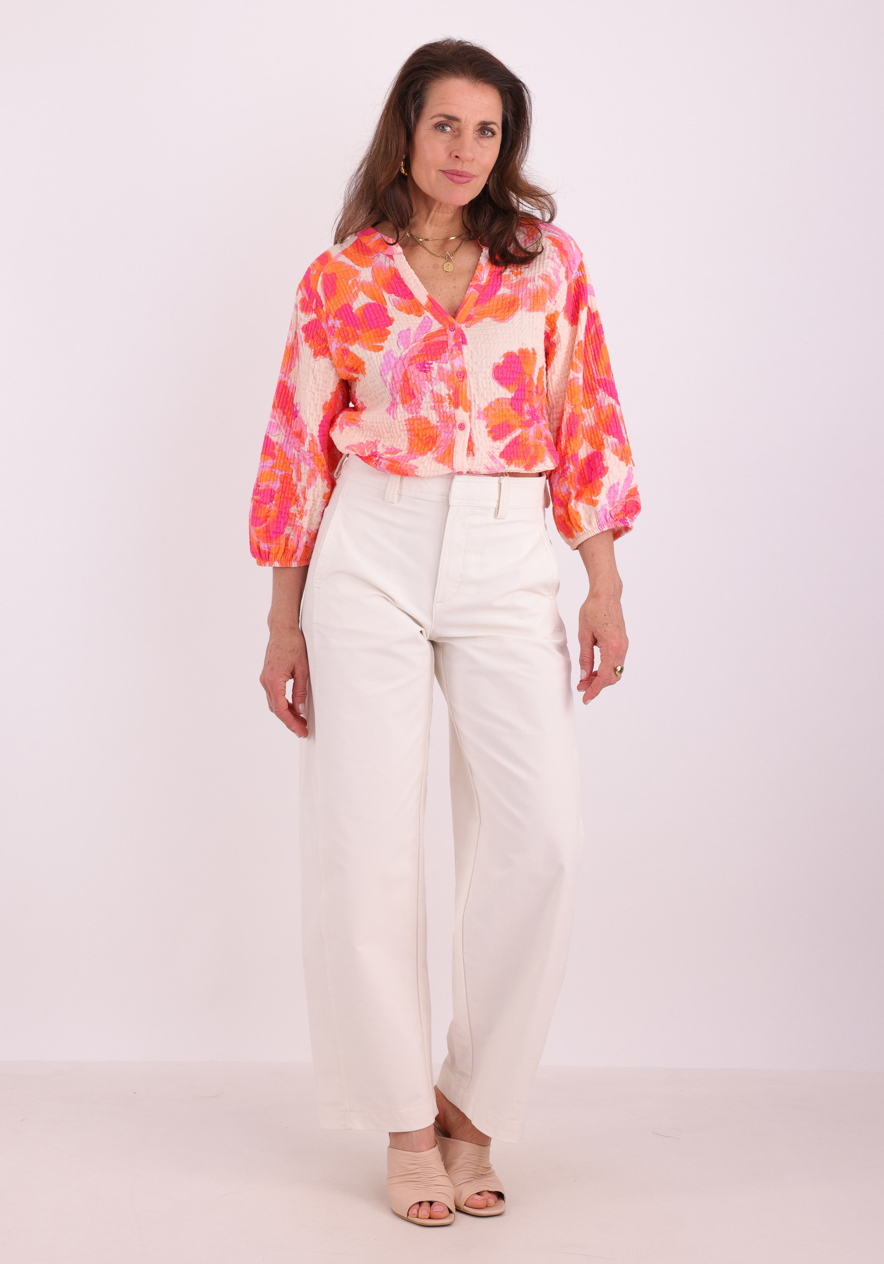 Geisha Blouse 63490-20 Oranje