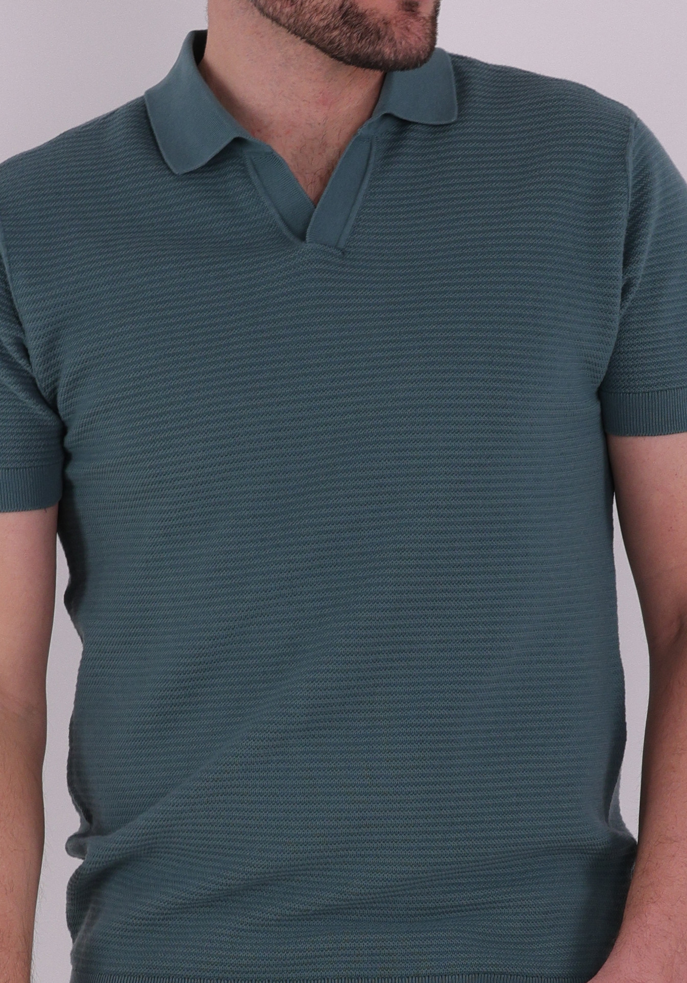 Petrol Polo M-1060-KWC205 Midden groen