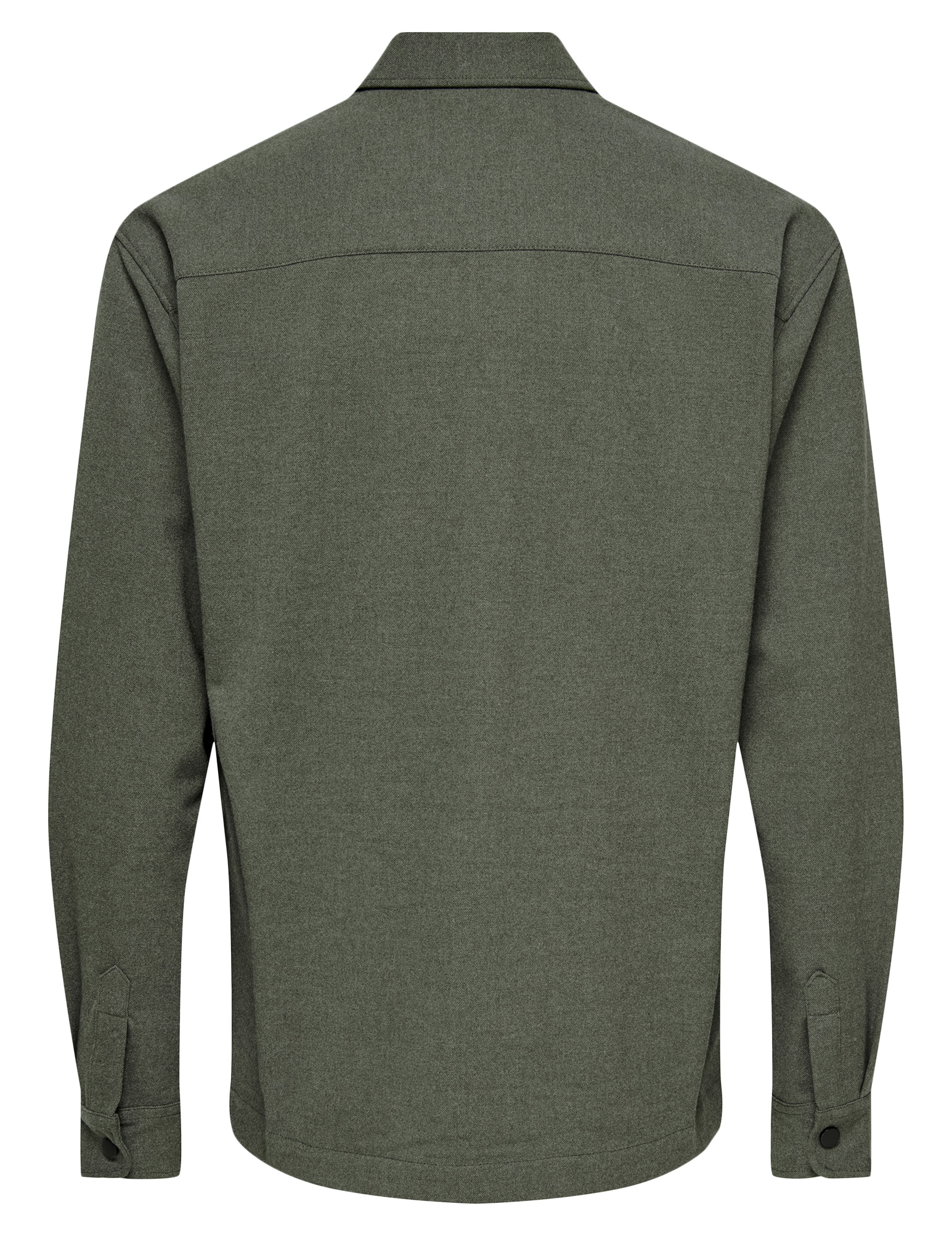 ONLY & SONS Overshirt Mark Brushed 22035991 Donker groen