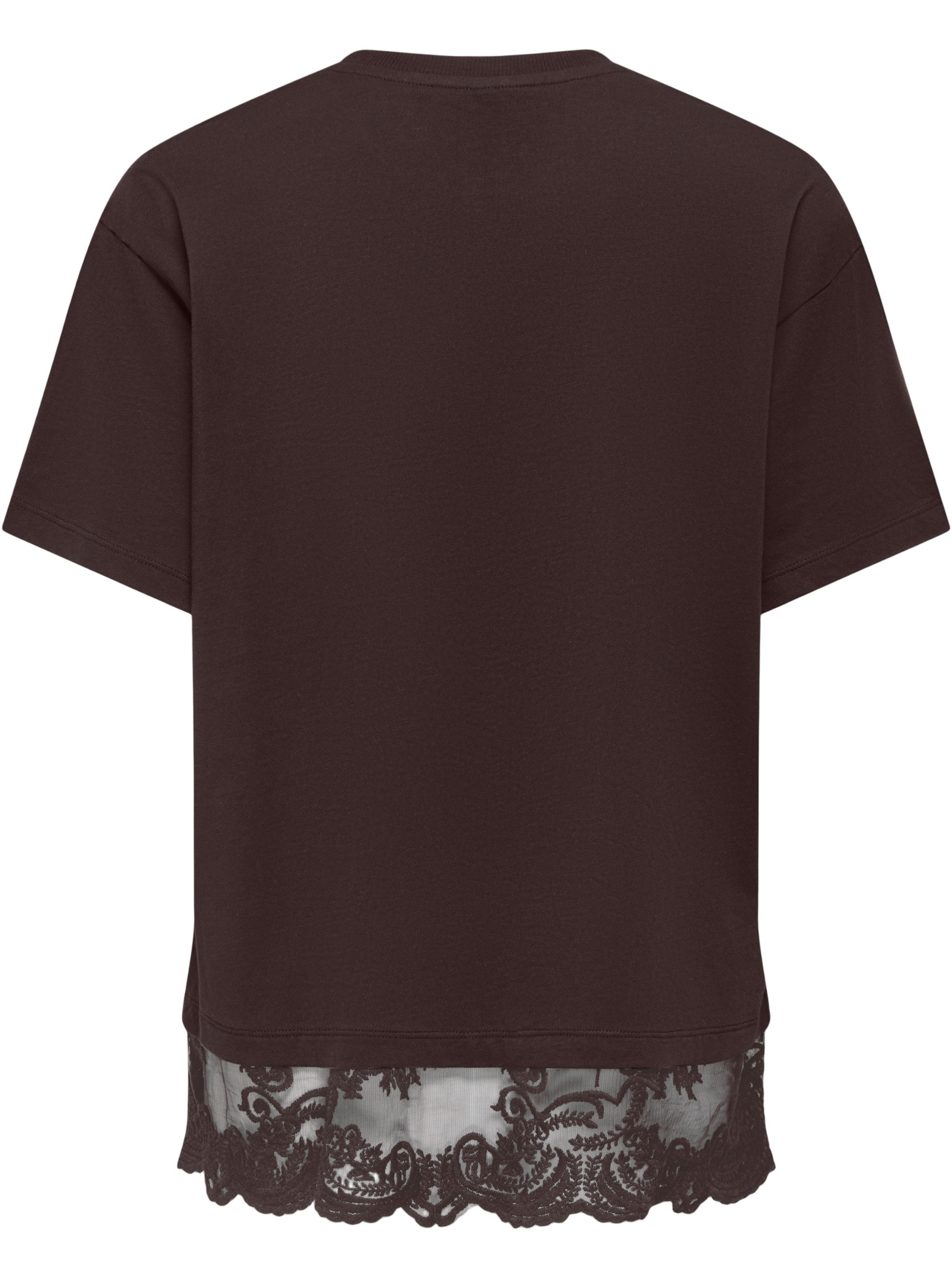 ONLY T-shirt Vivi 15385031 Bruin