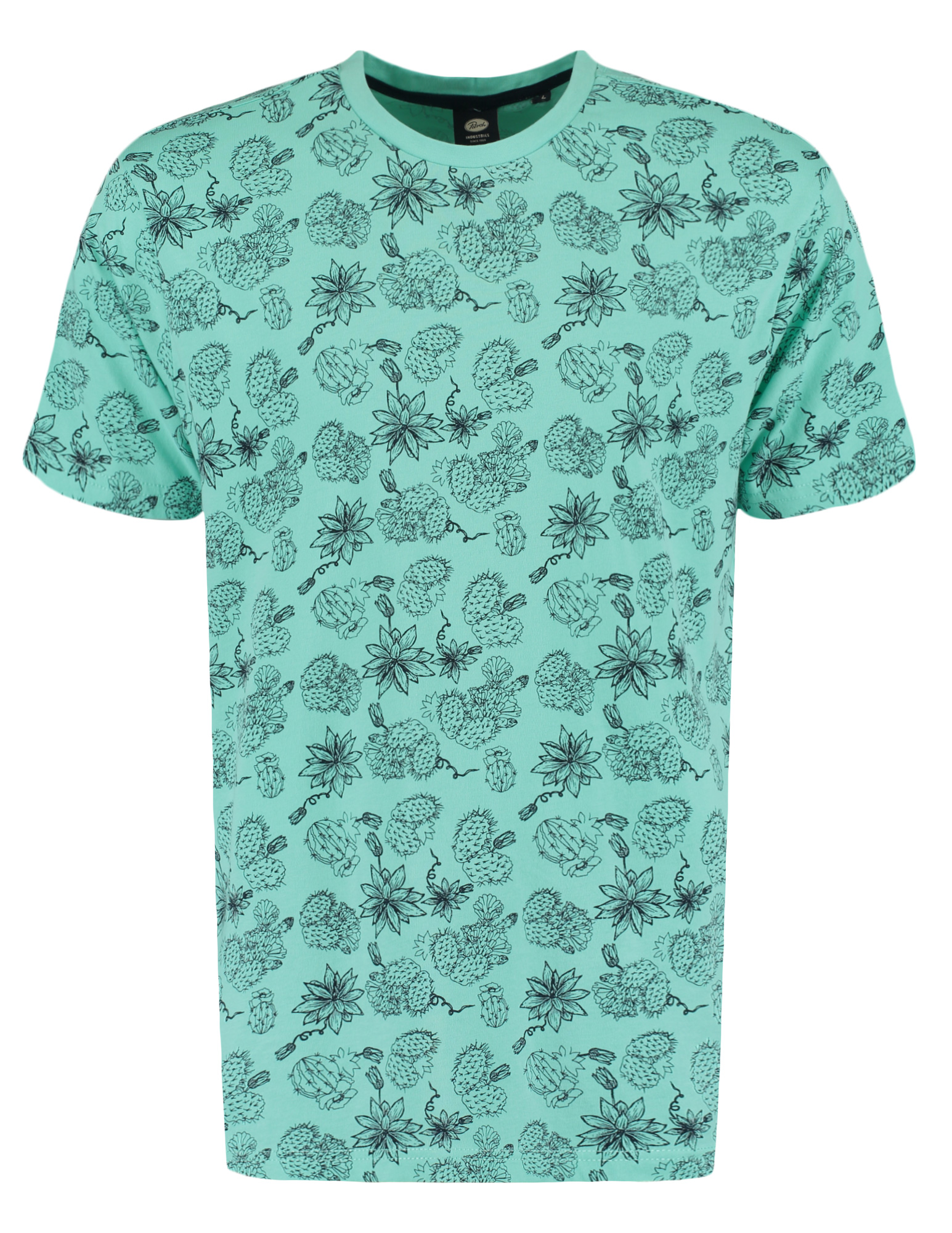 Petrol T-shirt M-1060-TSR264 Turquoise