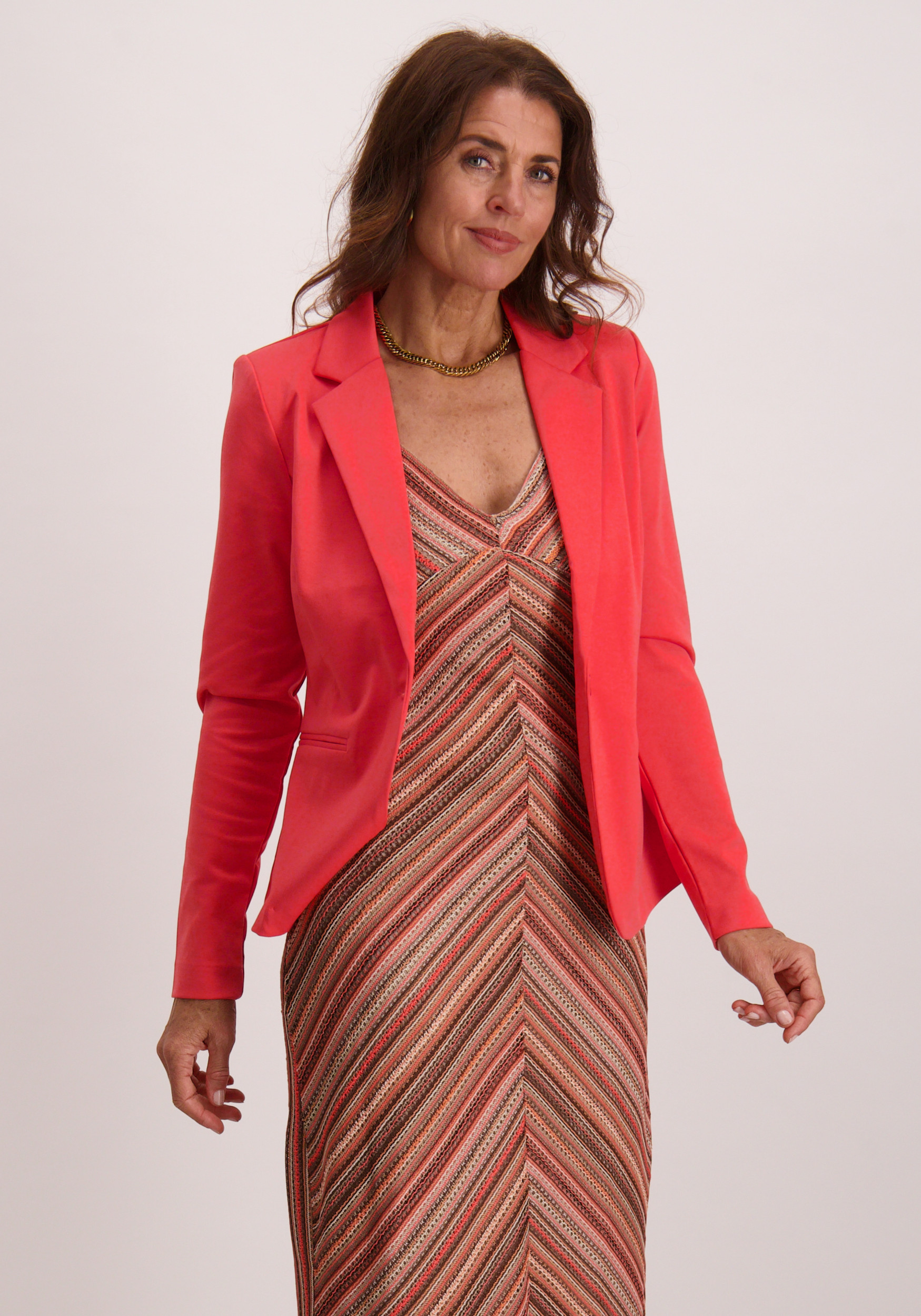 Ichi Blazer Kate 20101801 Zalm