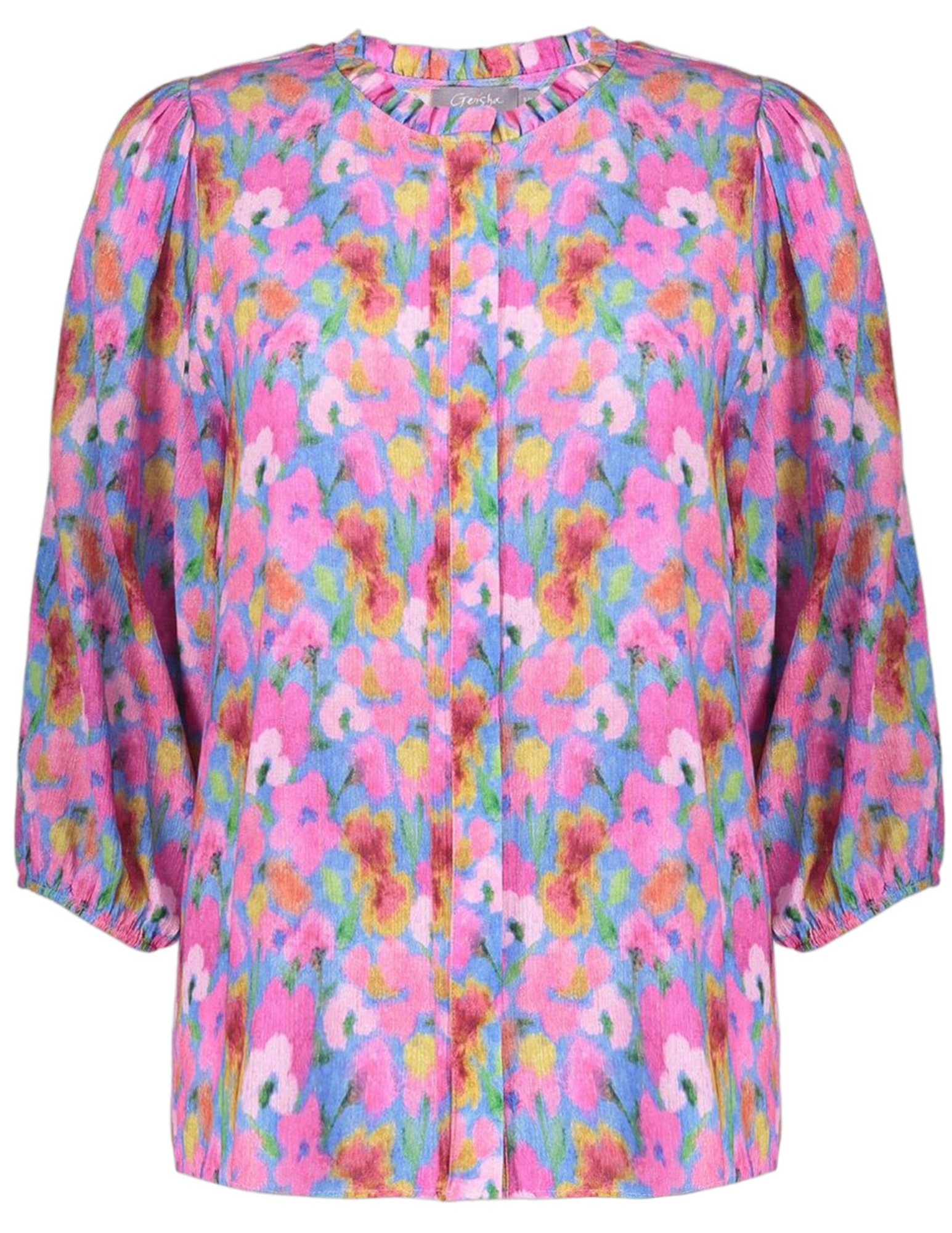 Geisha Blouse 63203-20 Raf blauw