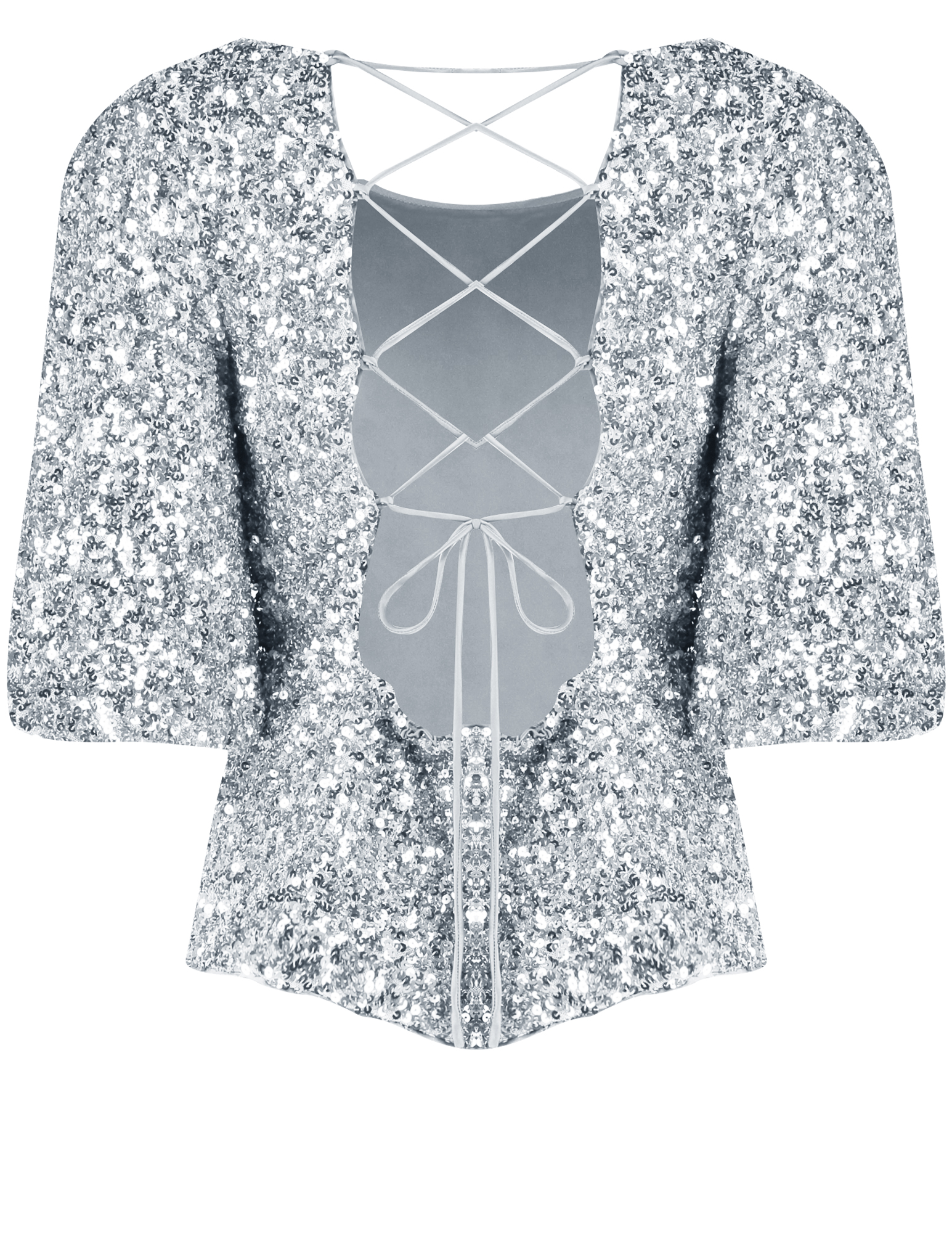 Harper & Yve Top Marsja DW24P603 Zilver