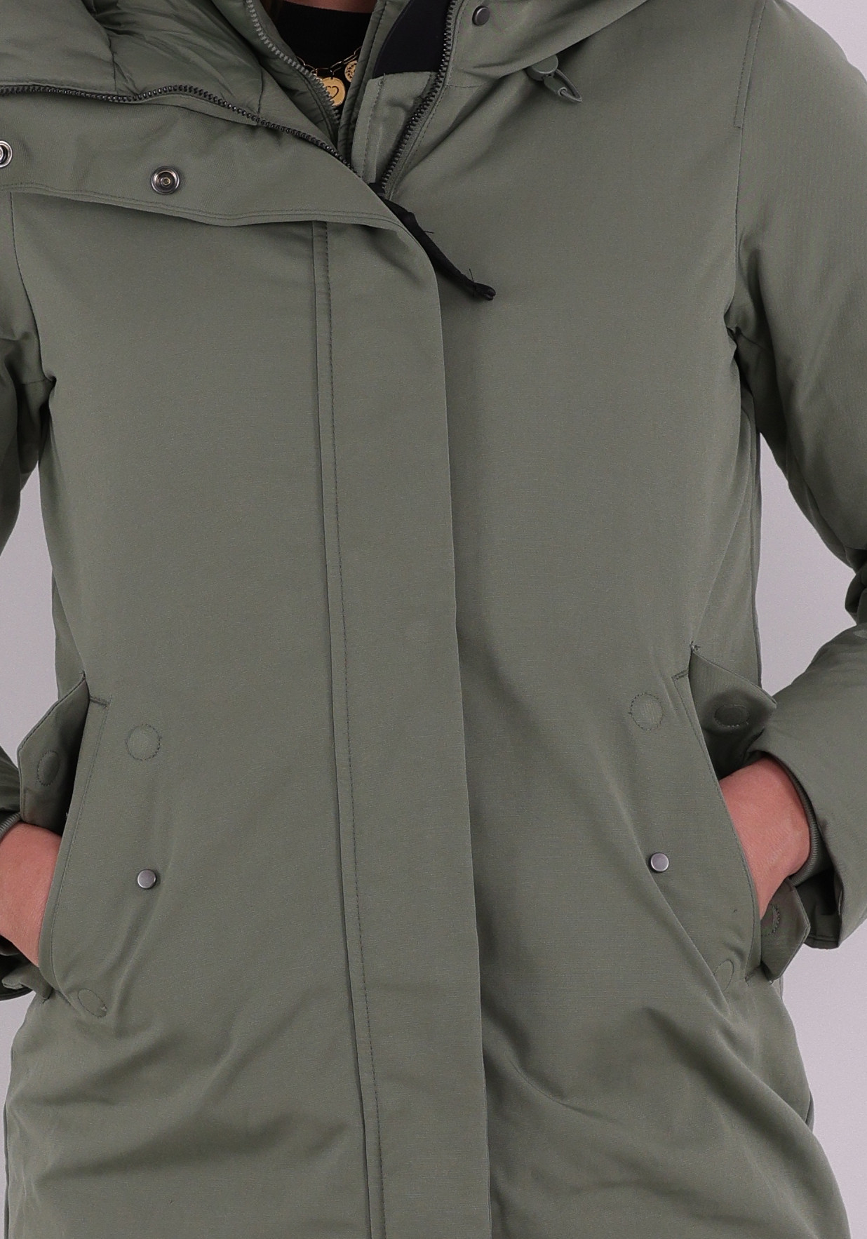 KHUJO Winterjas Wedelia 1031CO253 Groen