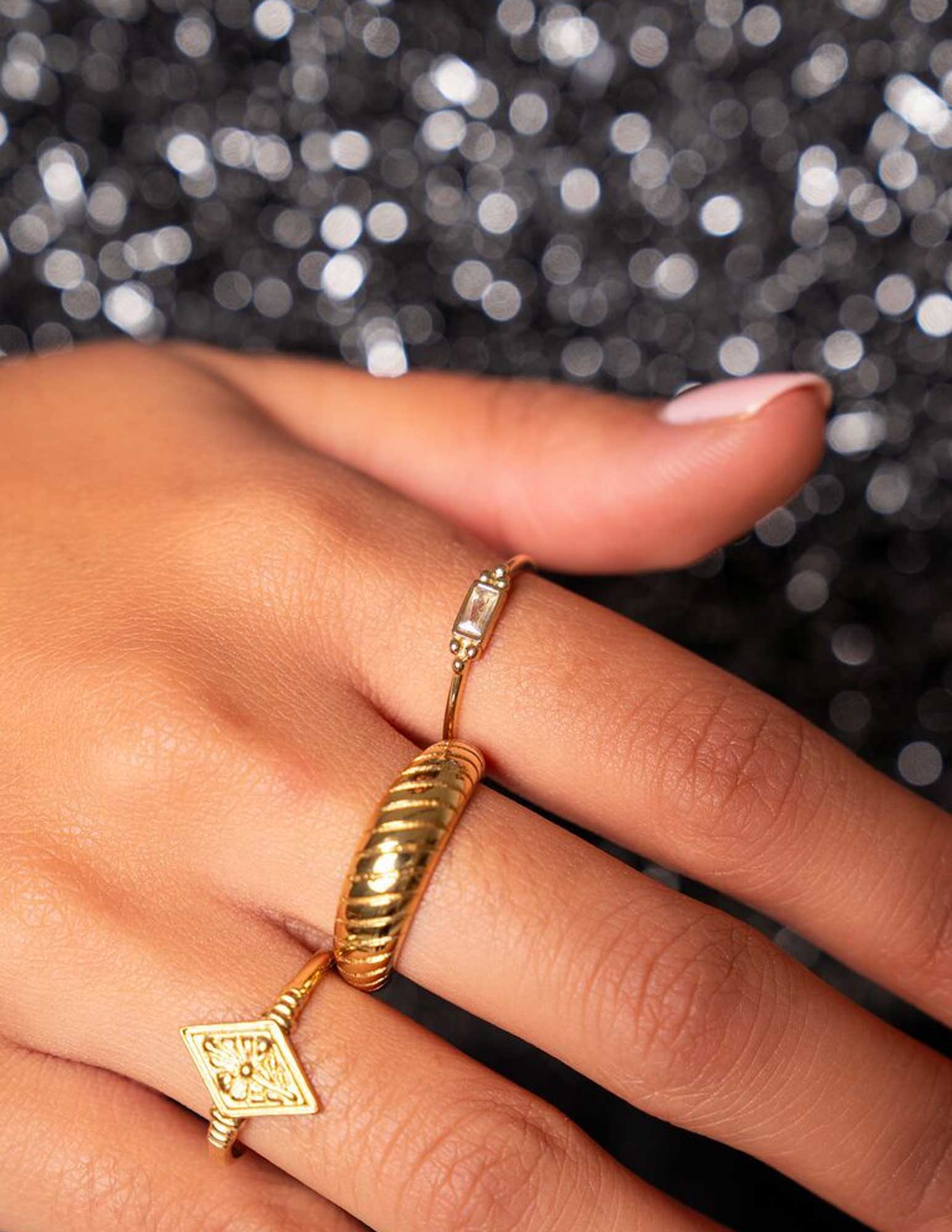 My Jewellery Universe ring met steen MJ09523 Zilver