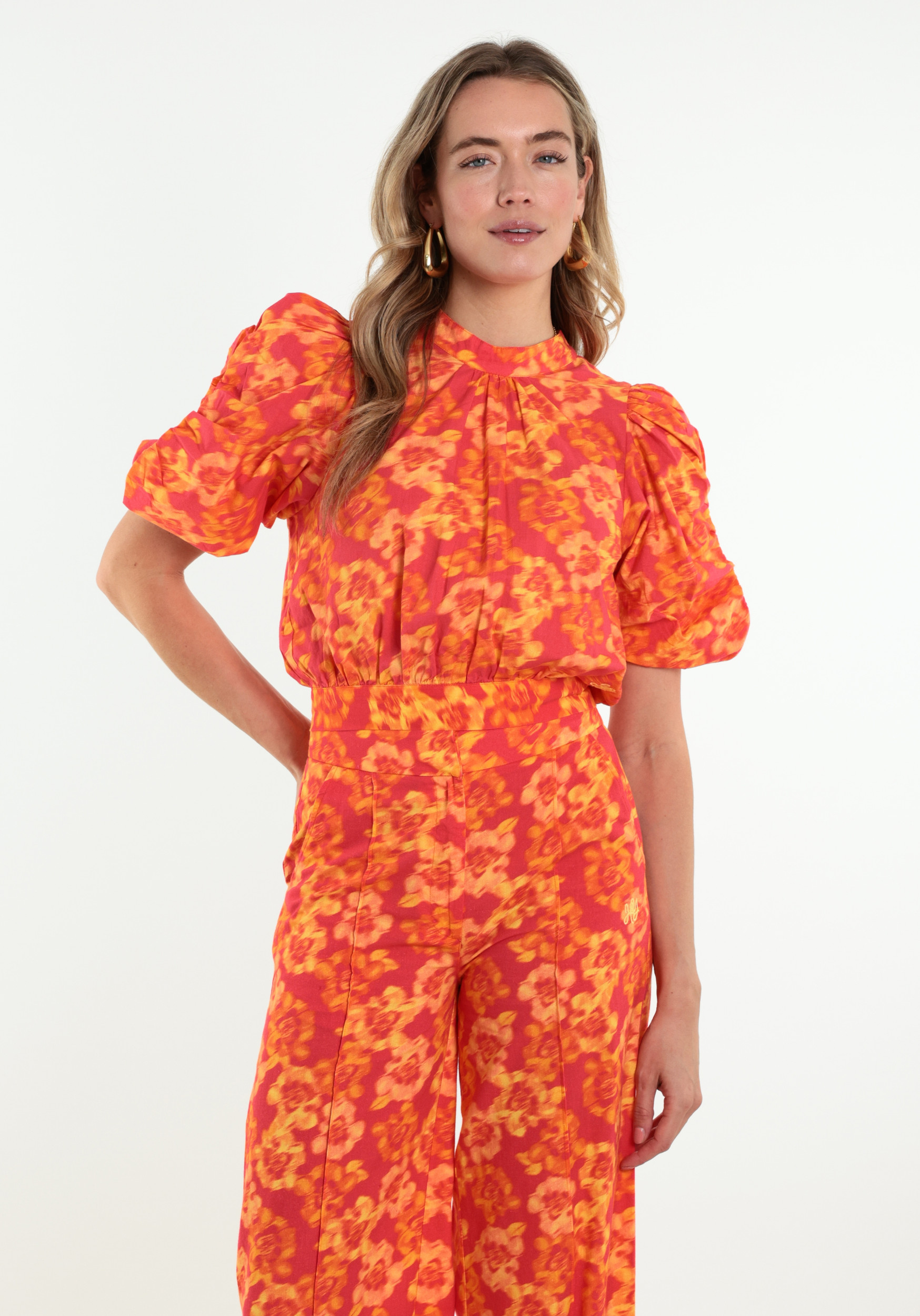 Harper & Yve Blouse Macey HS6C402 Oranje