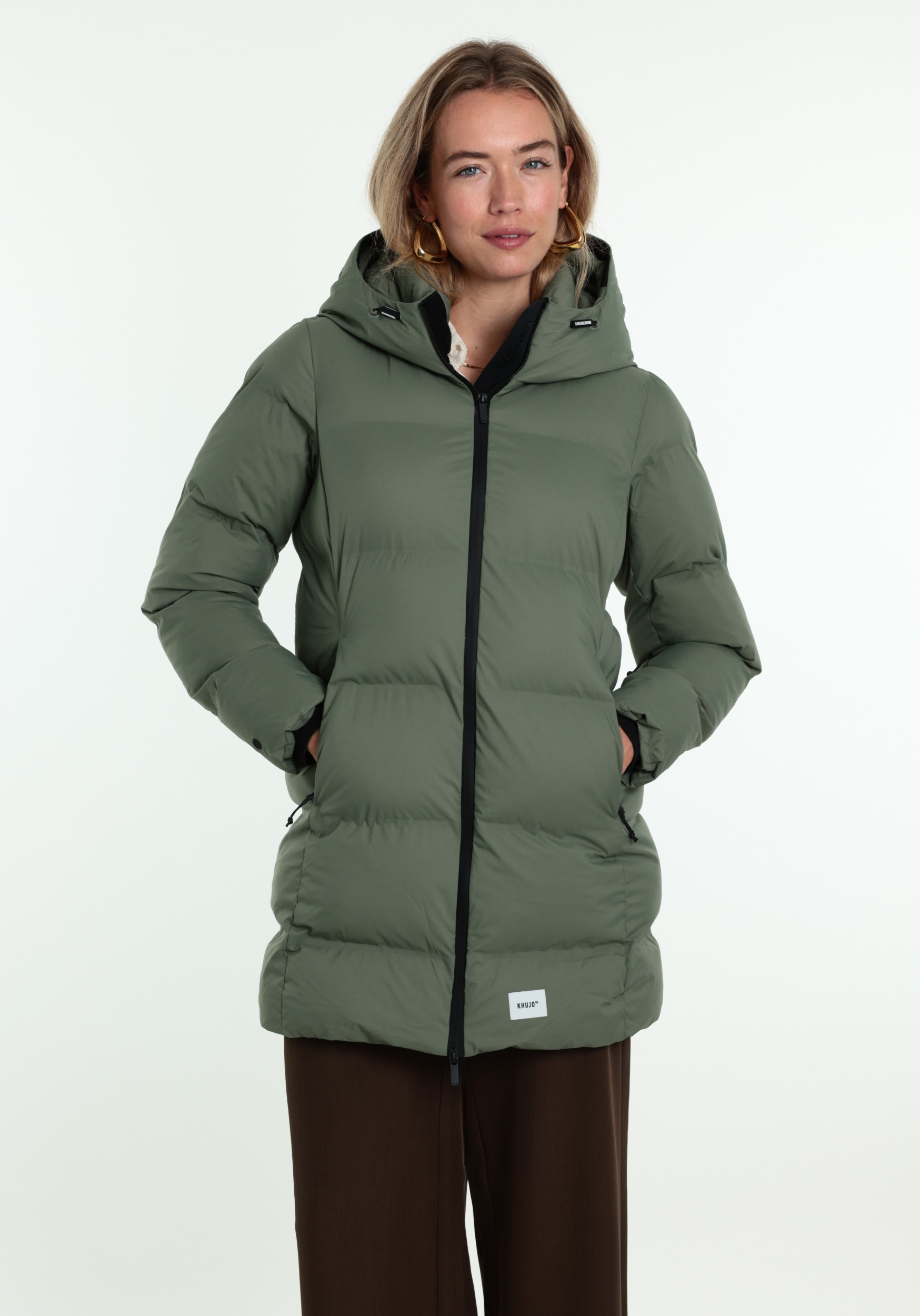 KHUJO Winterjas Tanare 5 1073JK263 Groen