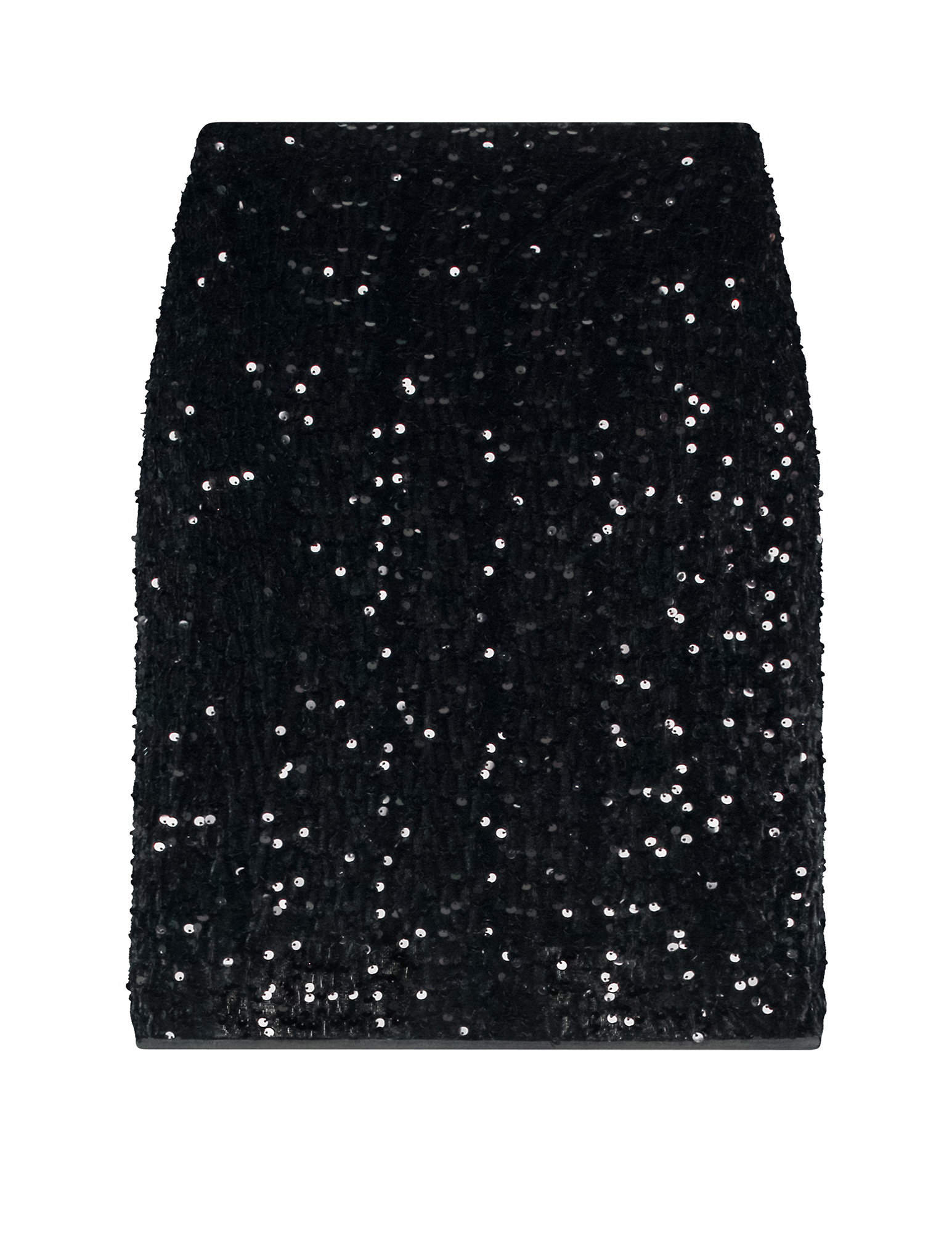 Tramontana Rok Velours Sequins C36-14-201 Zwart