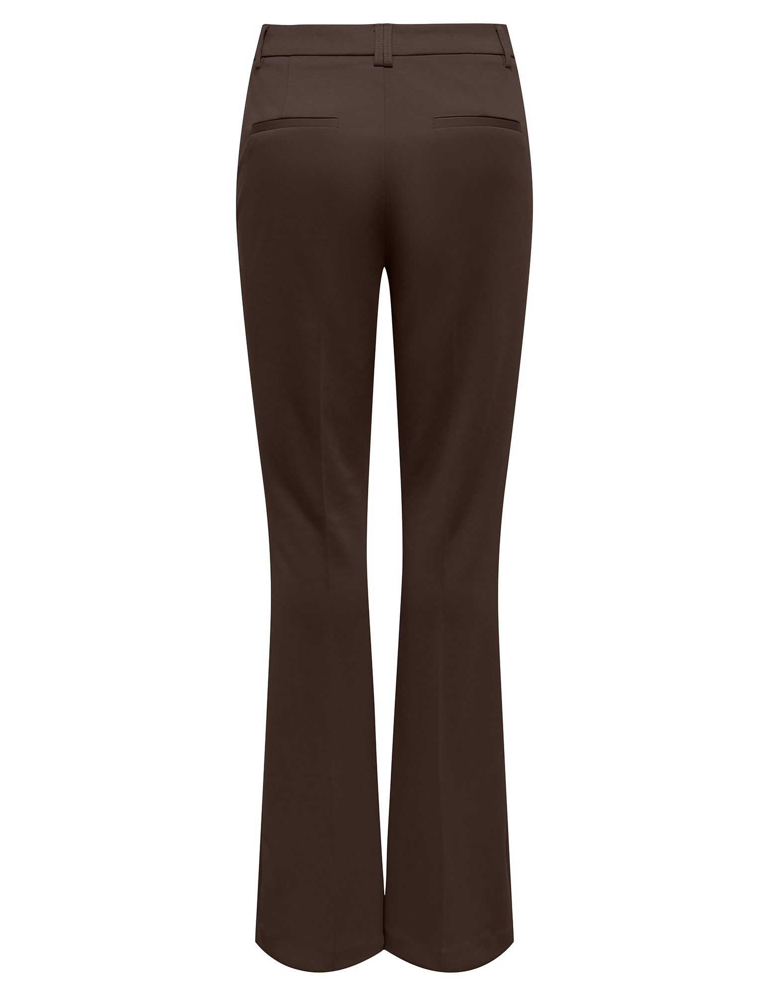 ONLY Flared broek Peach 15298660 Donker bruin