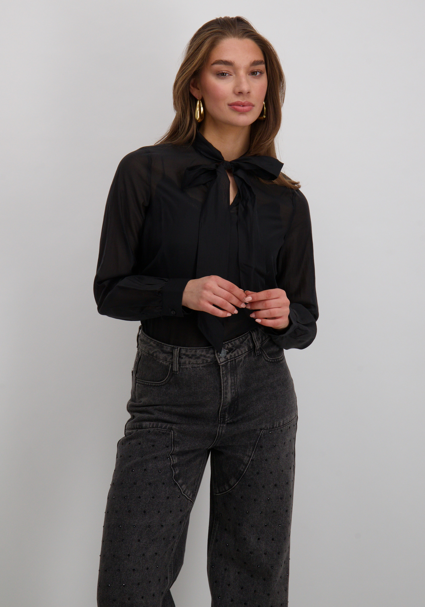 Vero moda Blouse Halston 10337537 Zwart