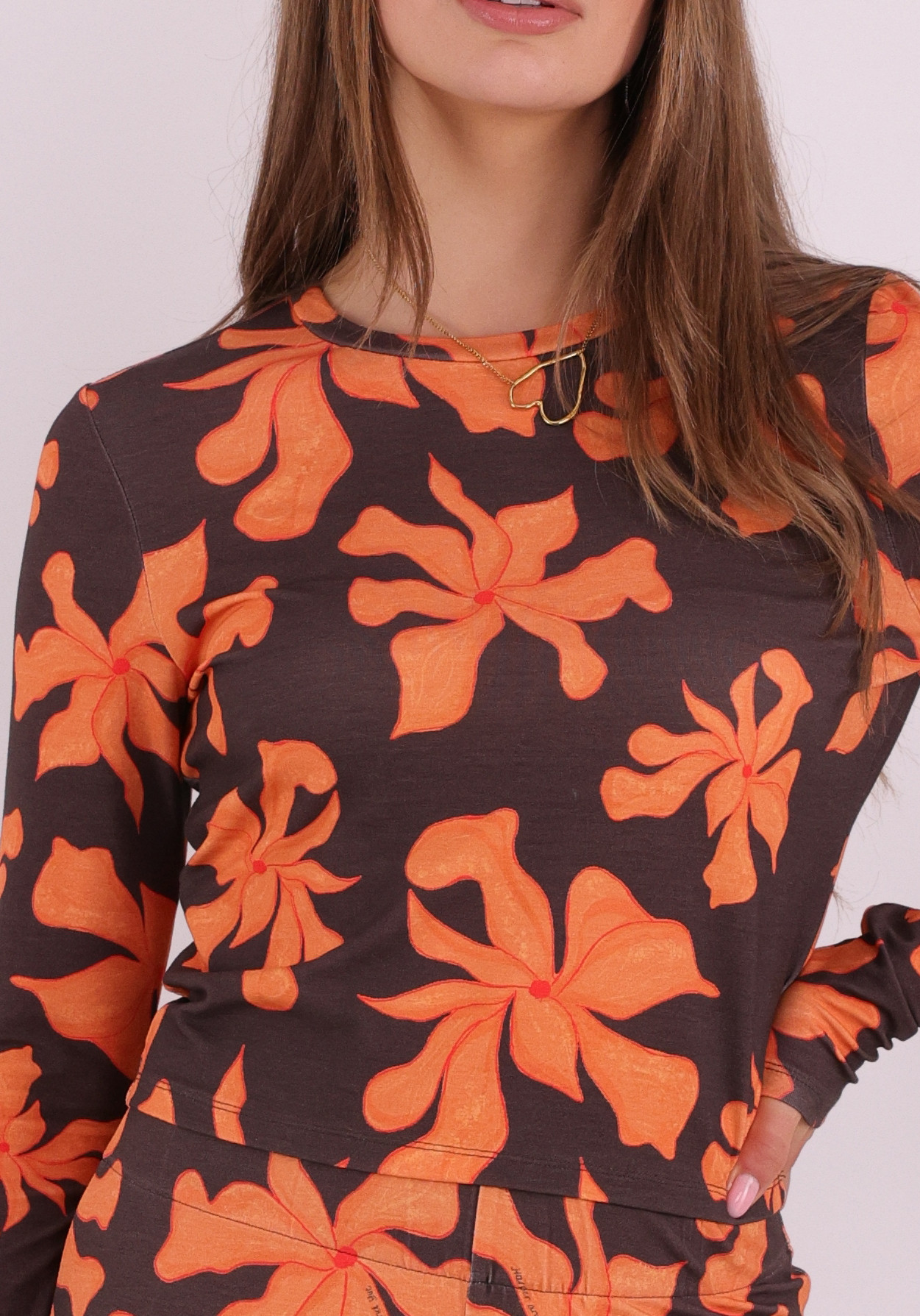 Harper & Yve Top Steff SS6T504 Oranje