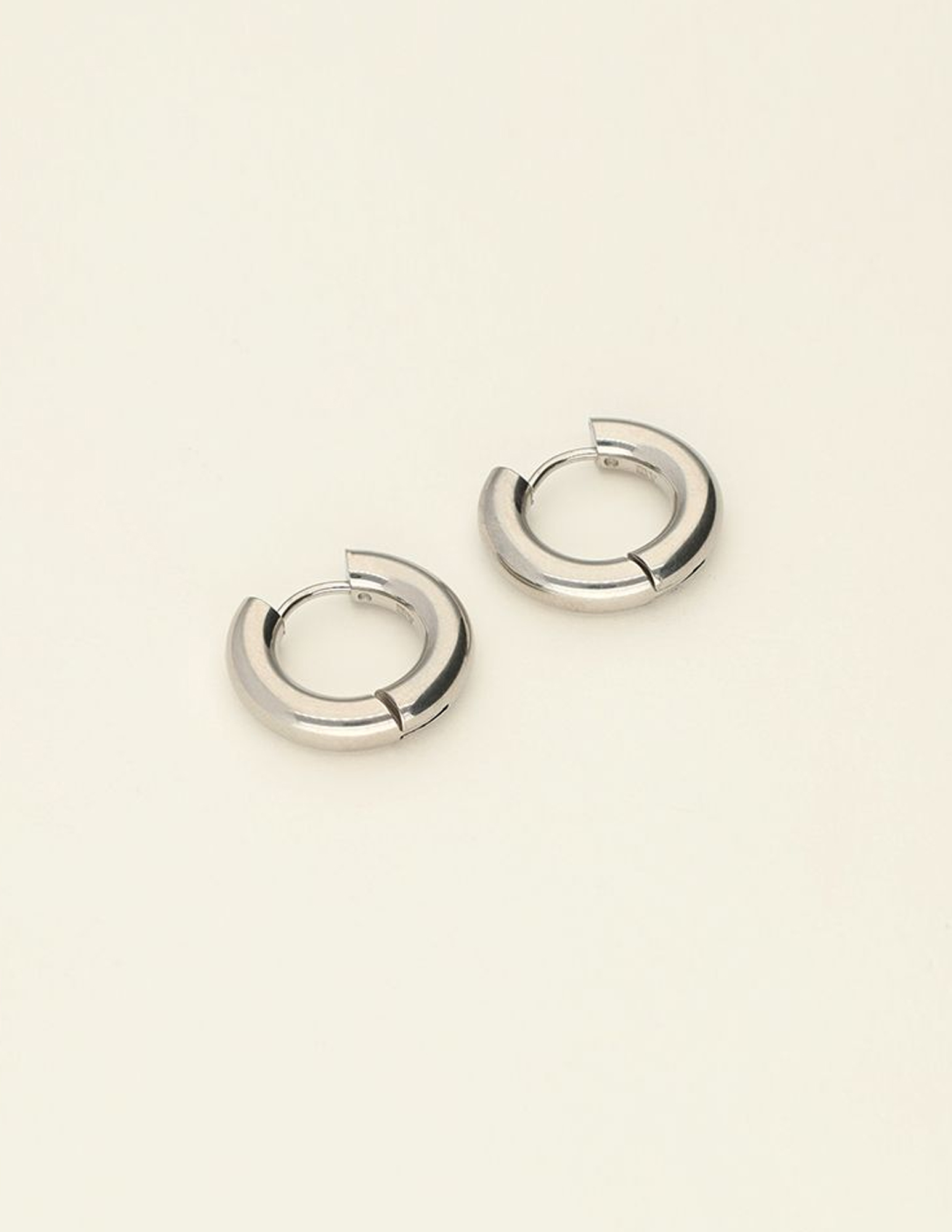 My Jewellery Basic oorbellen hoop MJ09516 Zilver