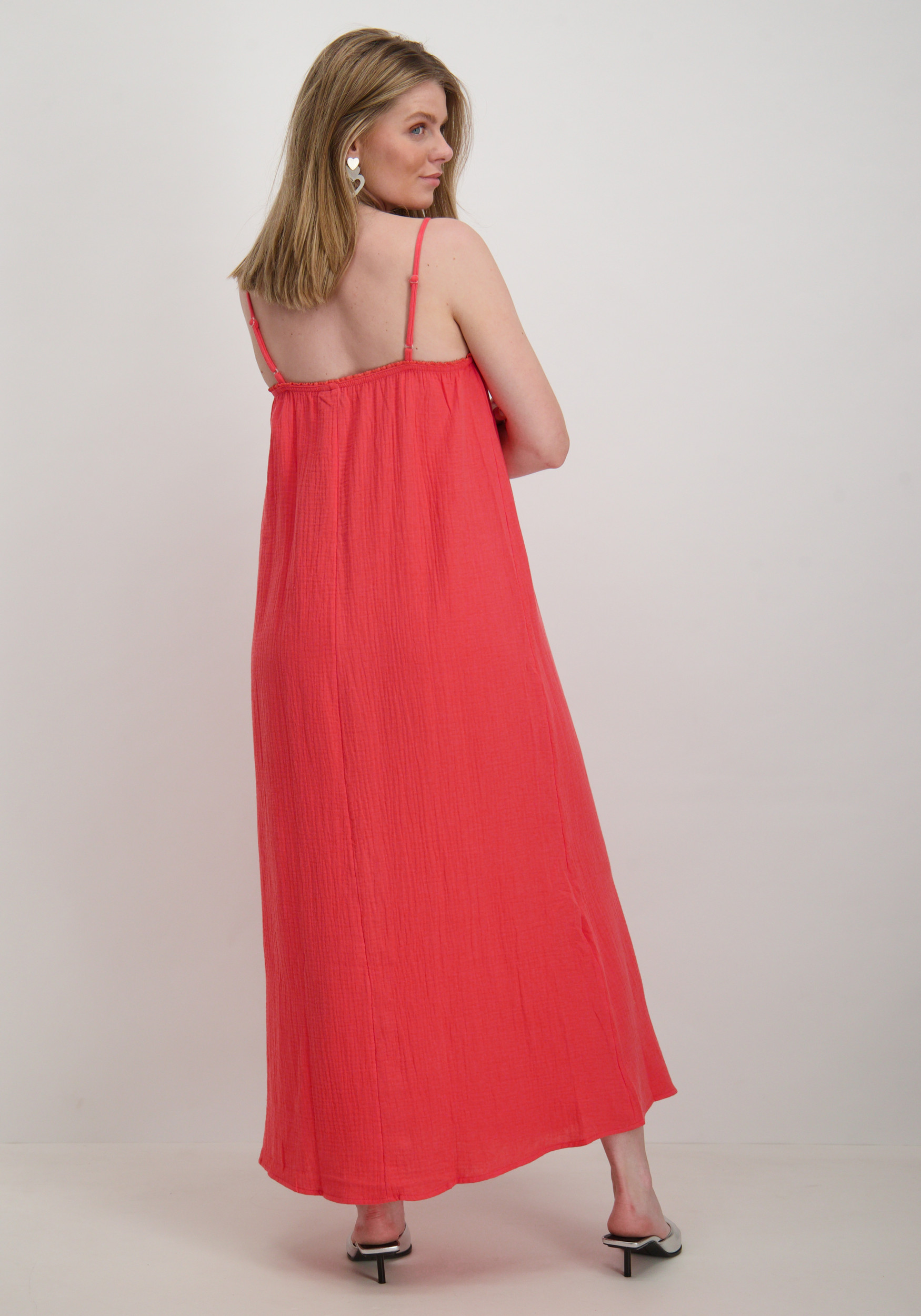 Vero moda Jurk Natali 10303704 Zalm