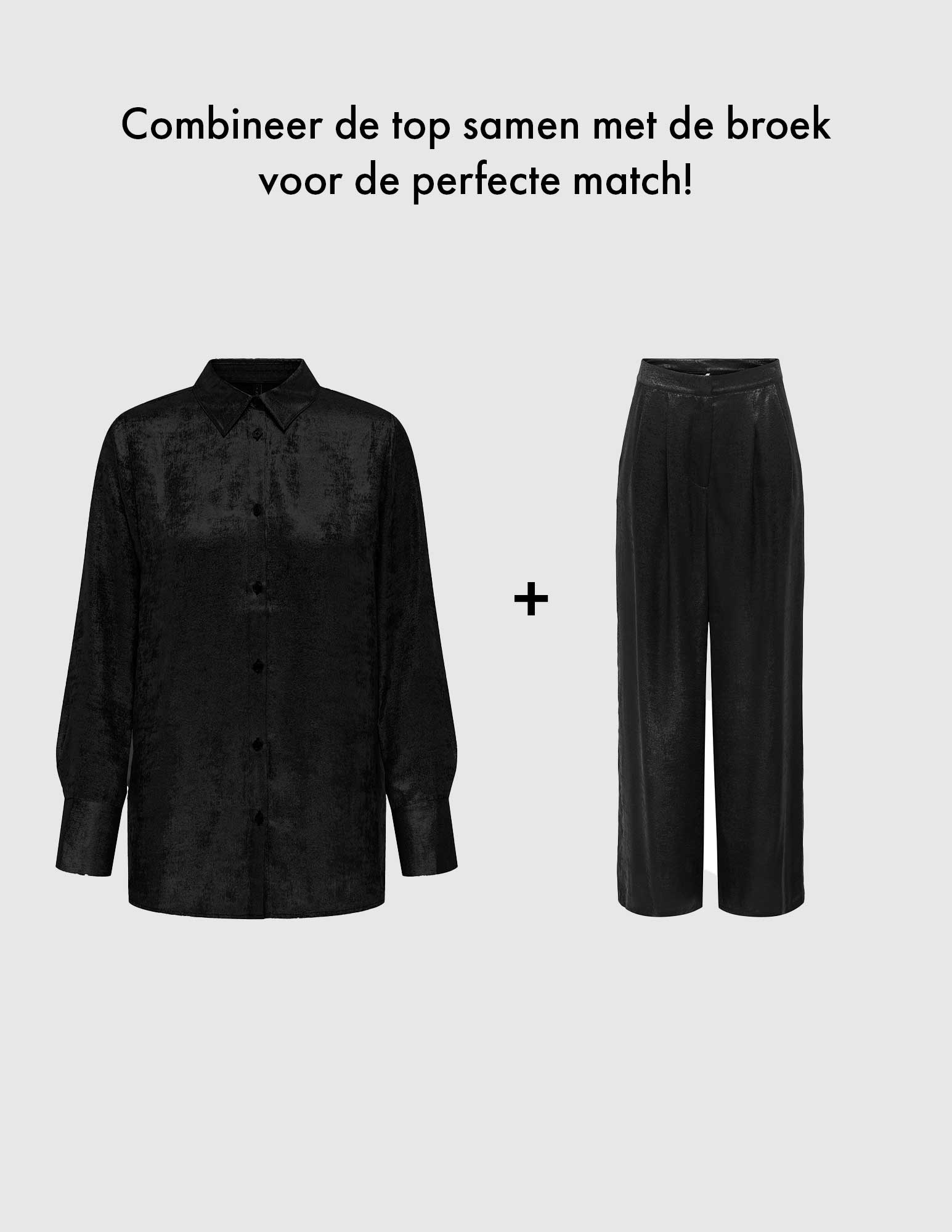 Only Broek Lida 15332555 Zwart