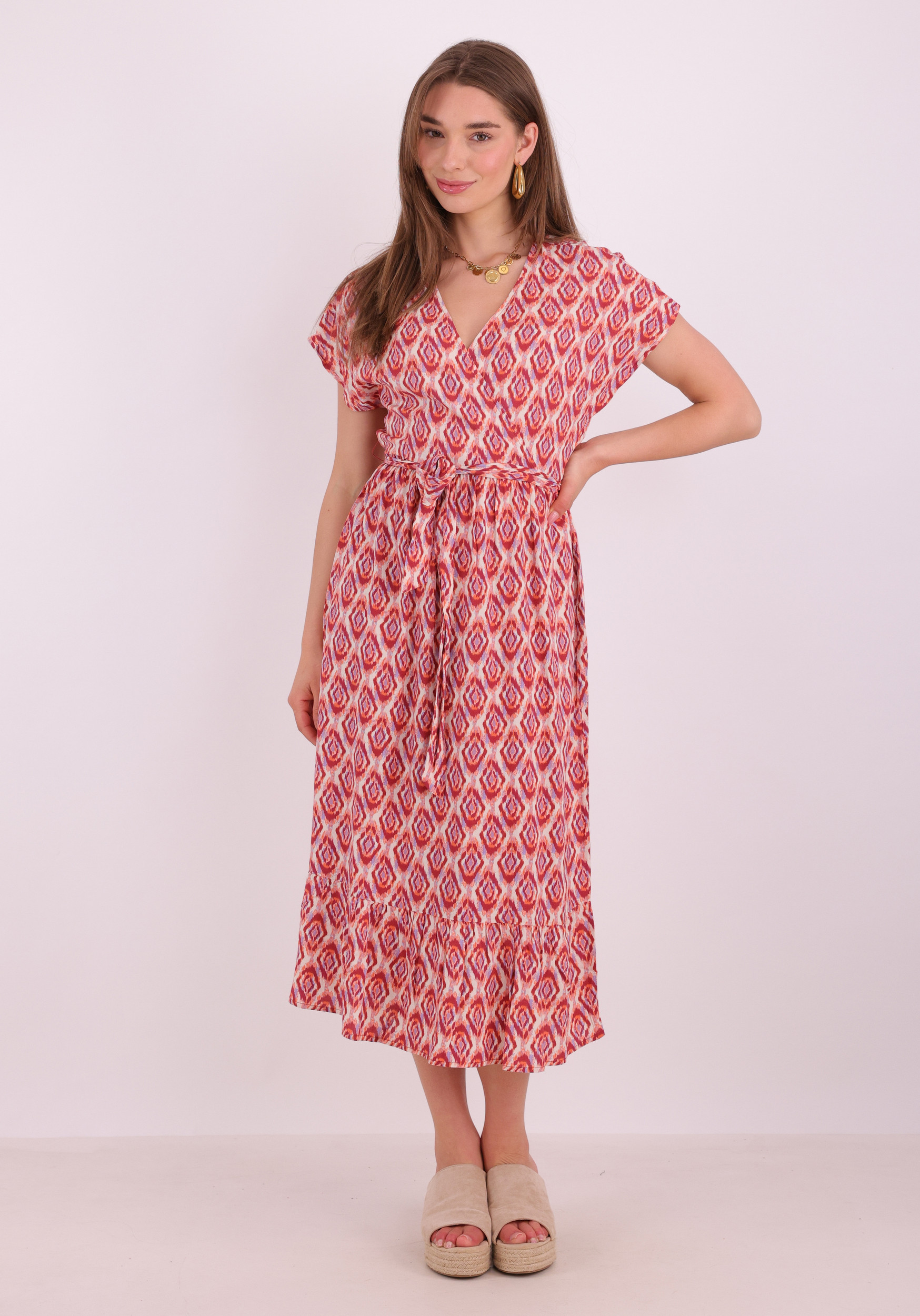 ONLY Jurk Zilla adele 15357778 Rood