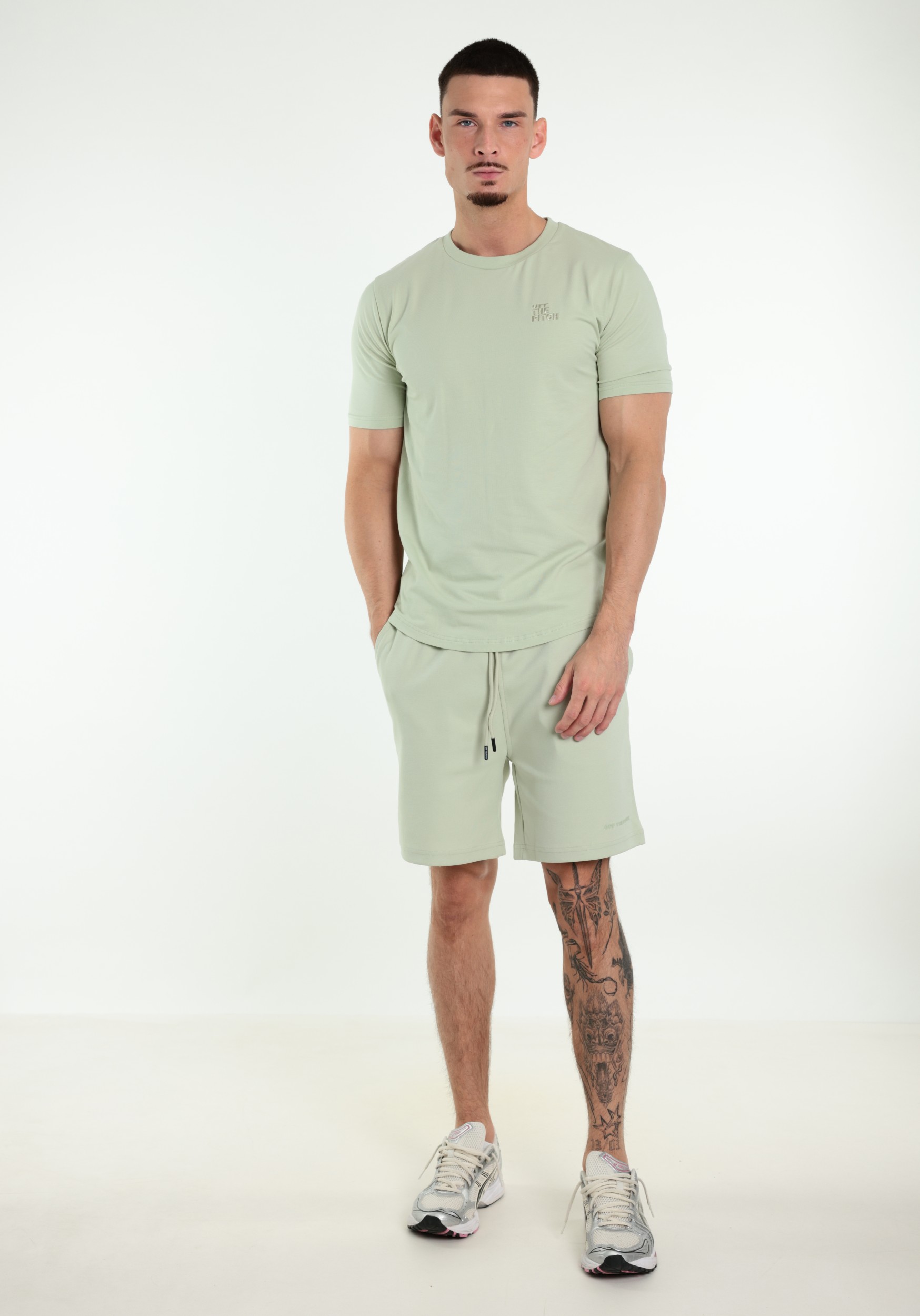 Off The Pitch T-shirt Blossom OTP261024 Licht groen