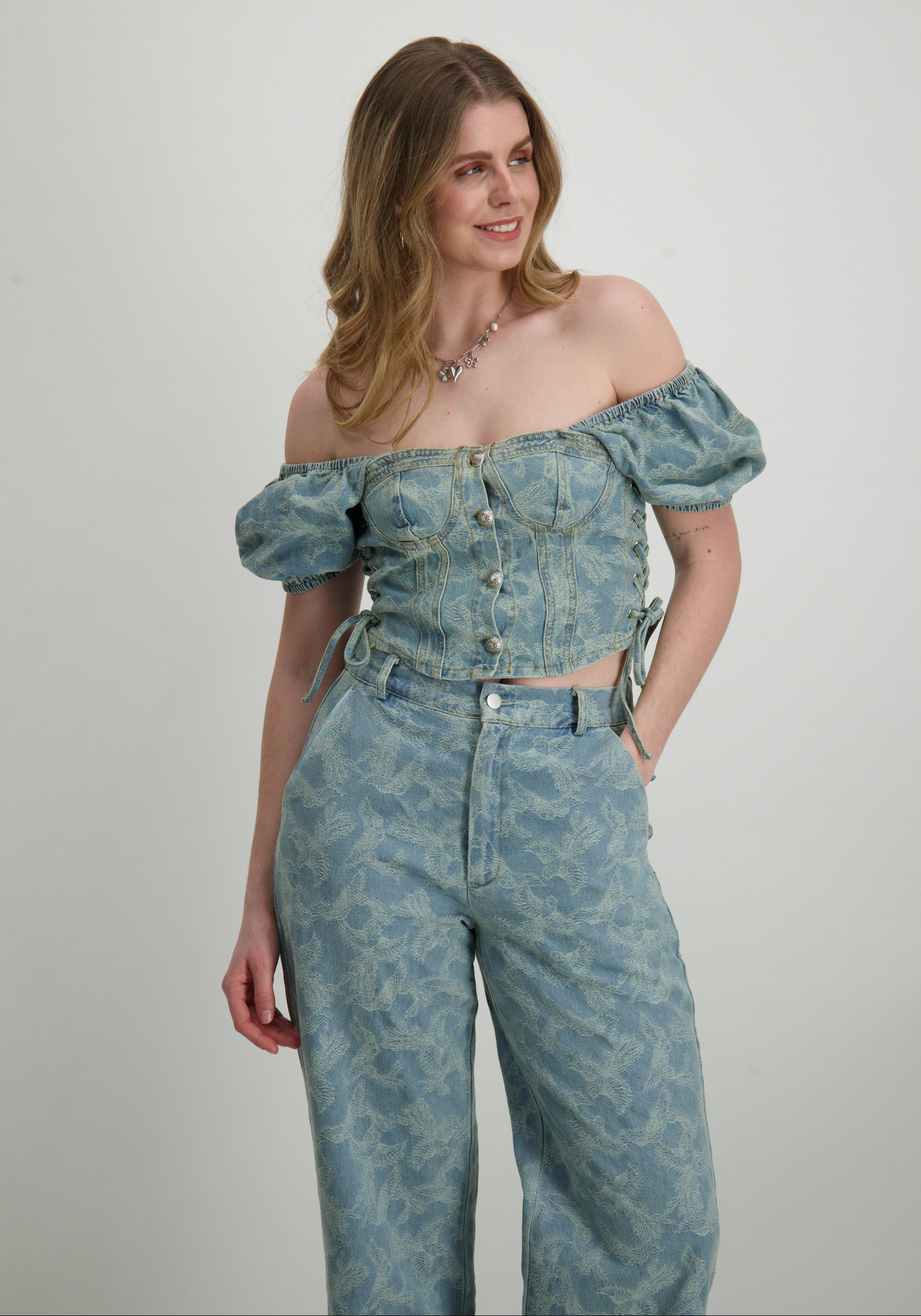 Amaya Amsterdam Top Jazzie Jazzie Blauw