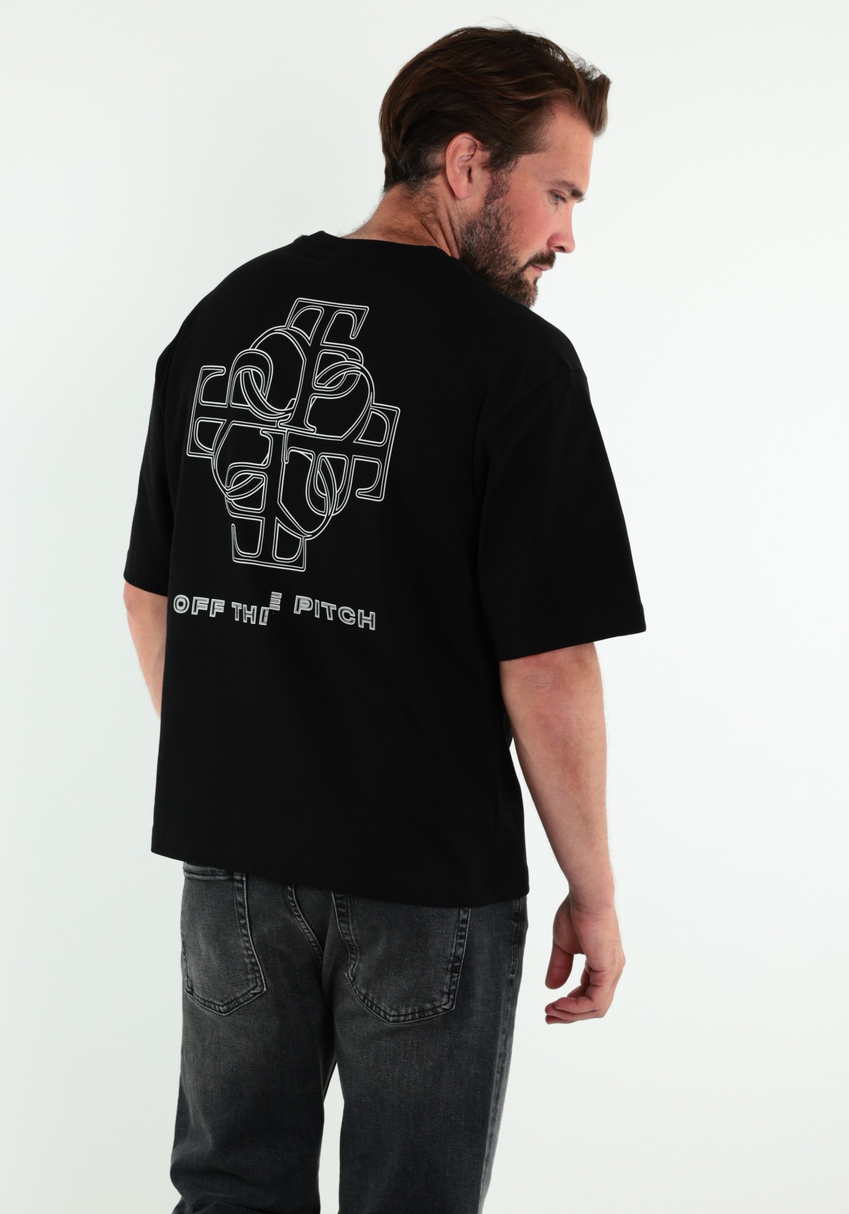 Off The Pitch T-shirt Locket box OTP263016 Zwart