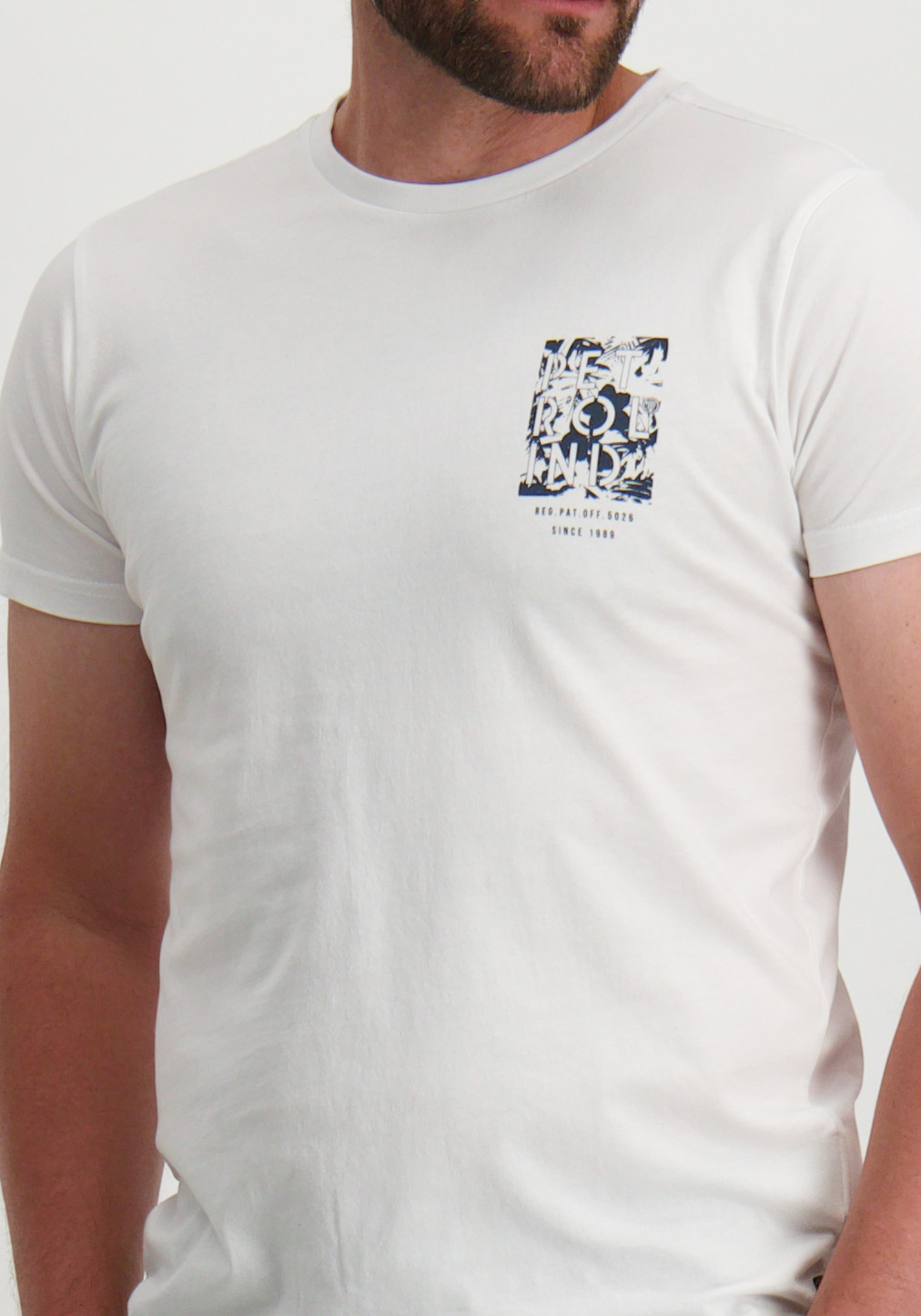 Petrol Classic t-shirt M-1050-TSR115 Wit