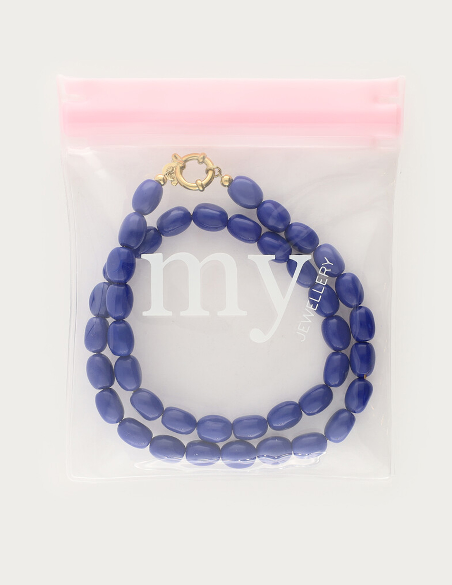 My Jewellery Kralenketting MJ15822 Kobalt